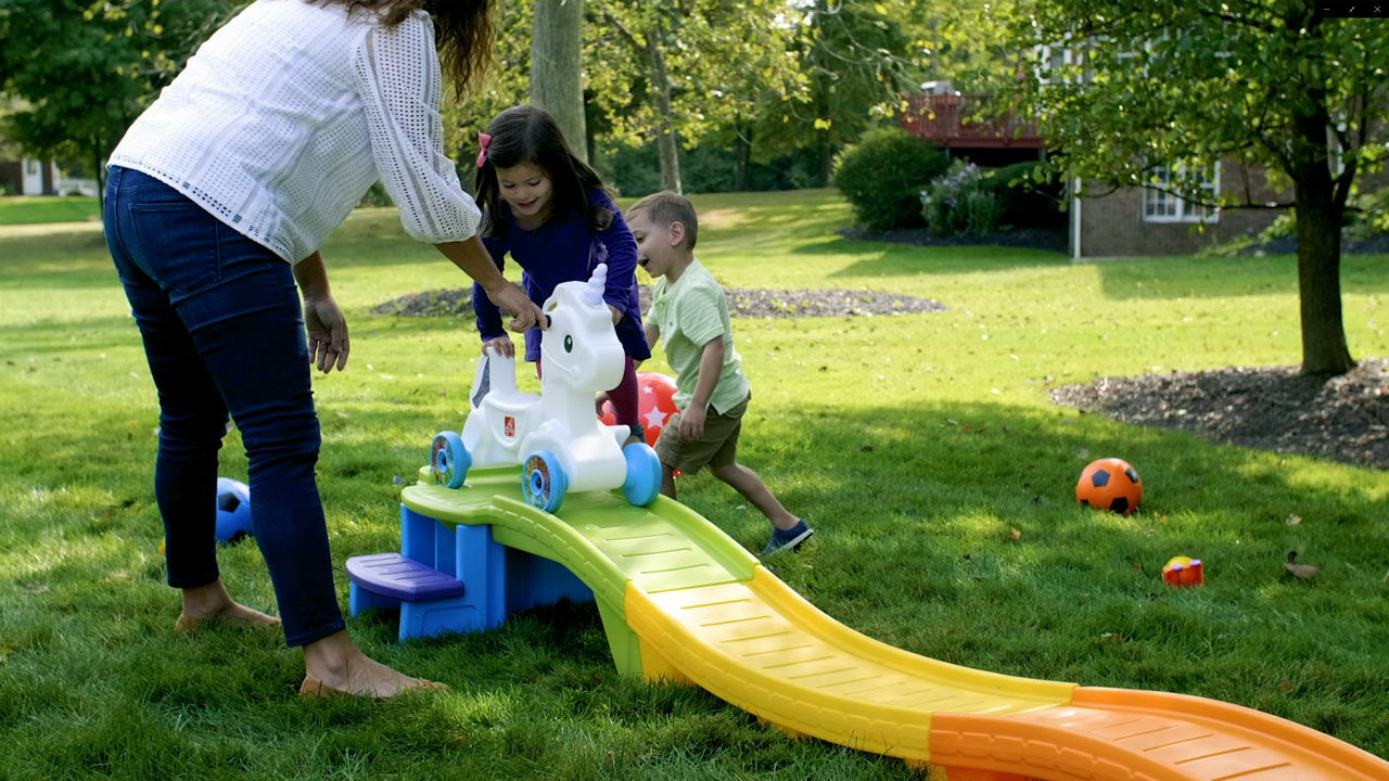 Step2 Unicorn Up & Down Roller Coaster