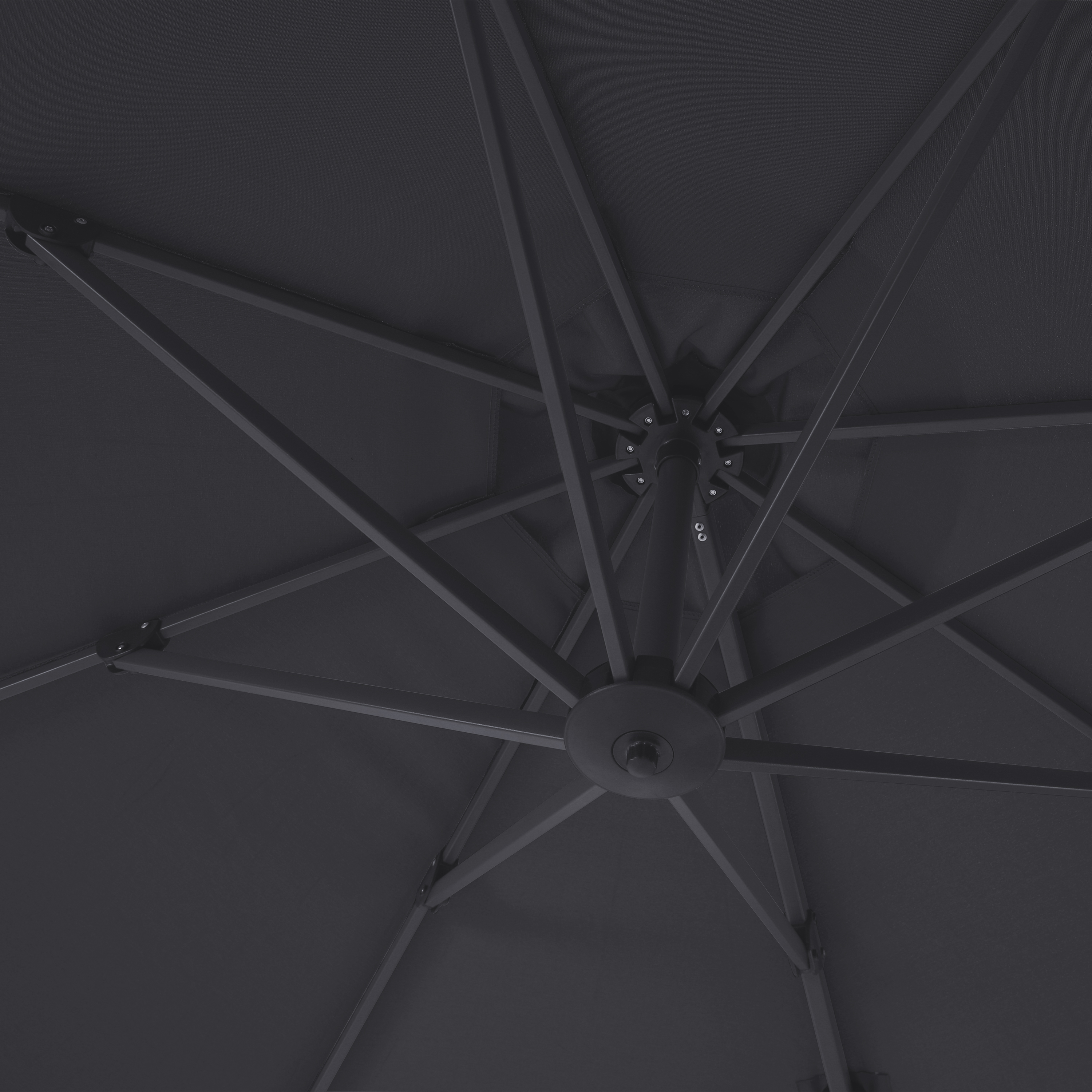 AXI Milad Premium Cantilever Parasol 200x300cm - Grey/Grey