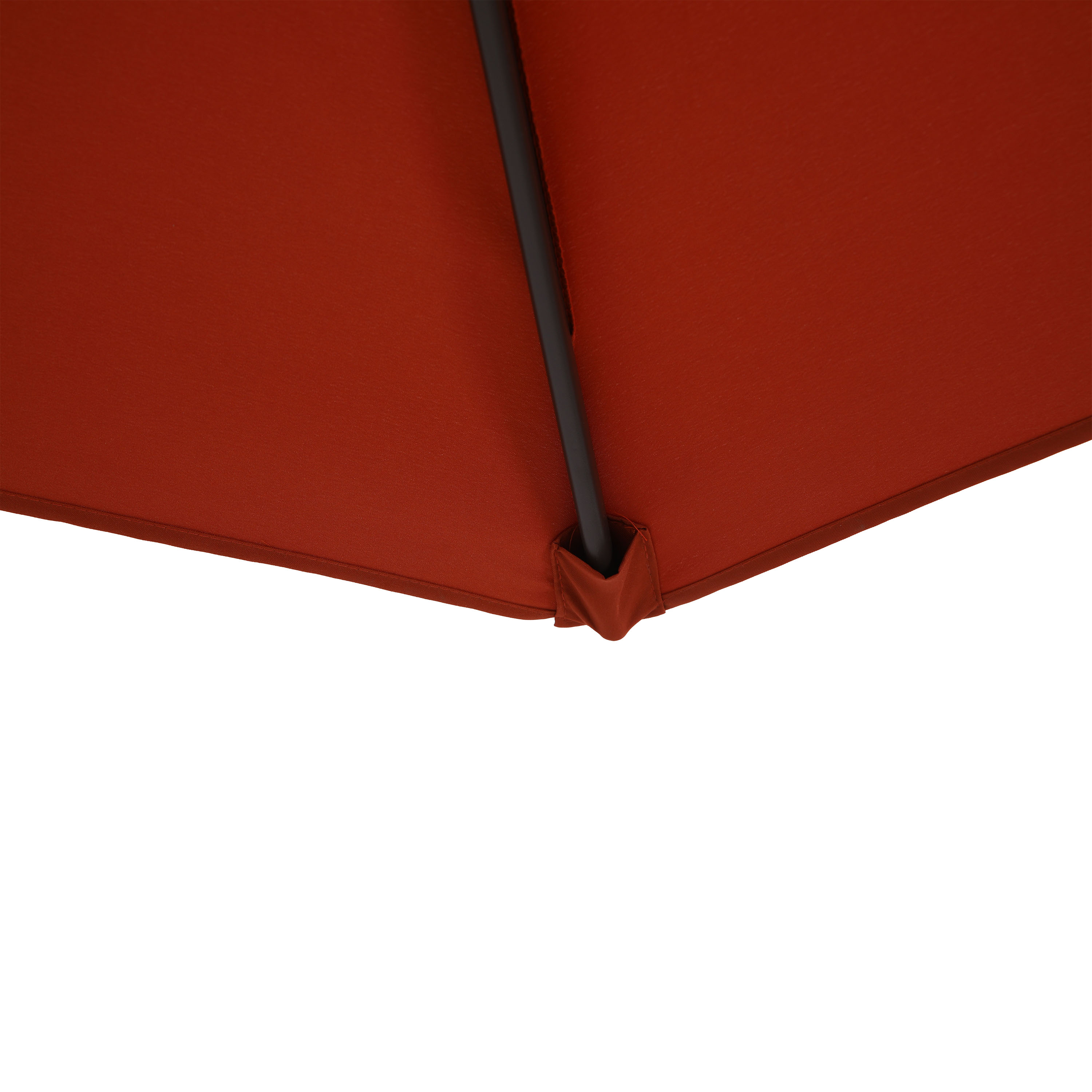 AXI Dion Cantilever Parasol Ø 300cm Oak-look/Terracotta