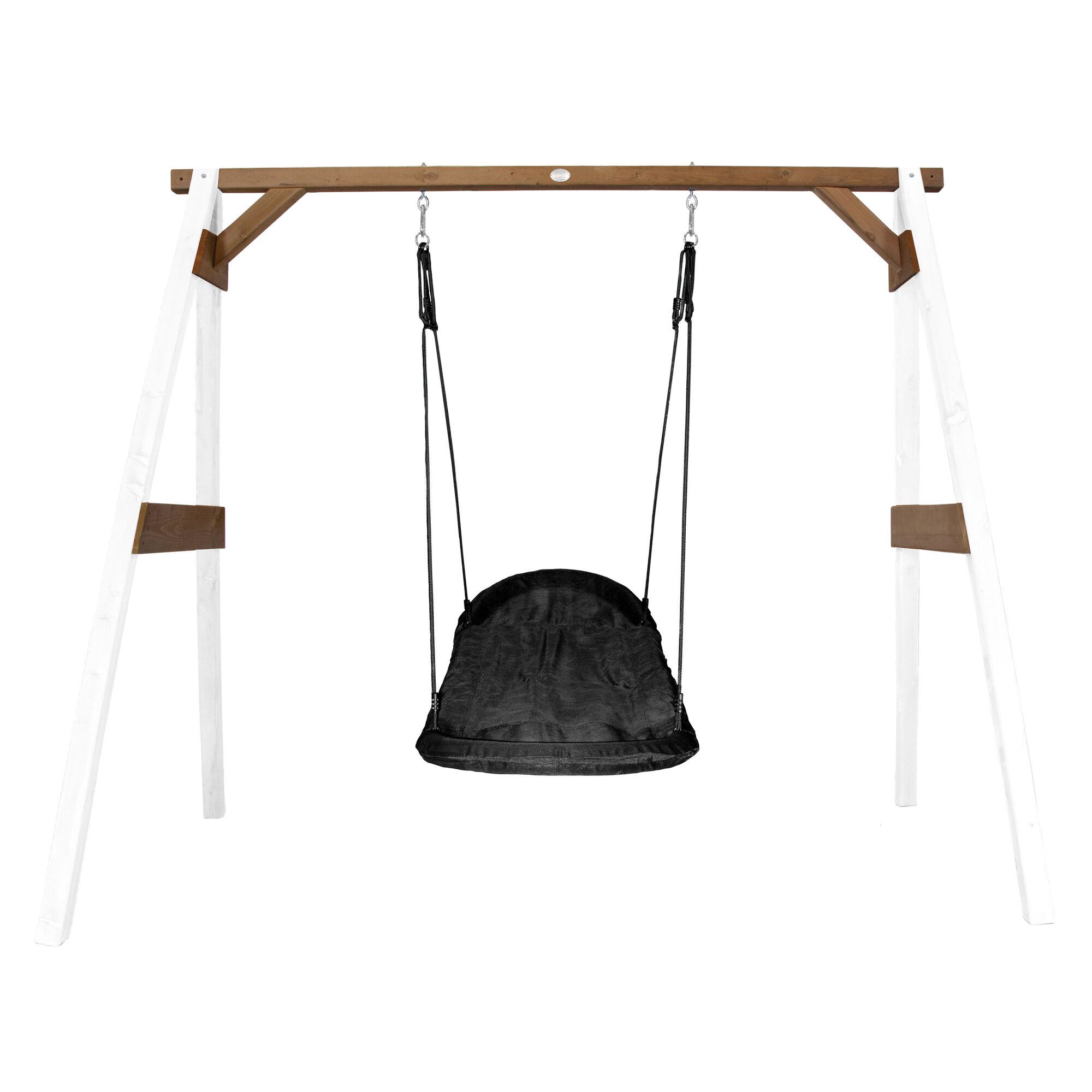 AXI Roxy Nestschommel Wit/bruin