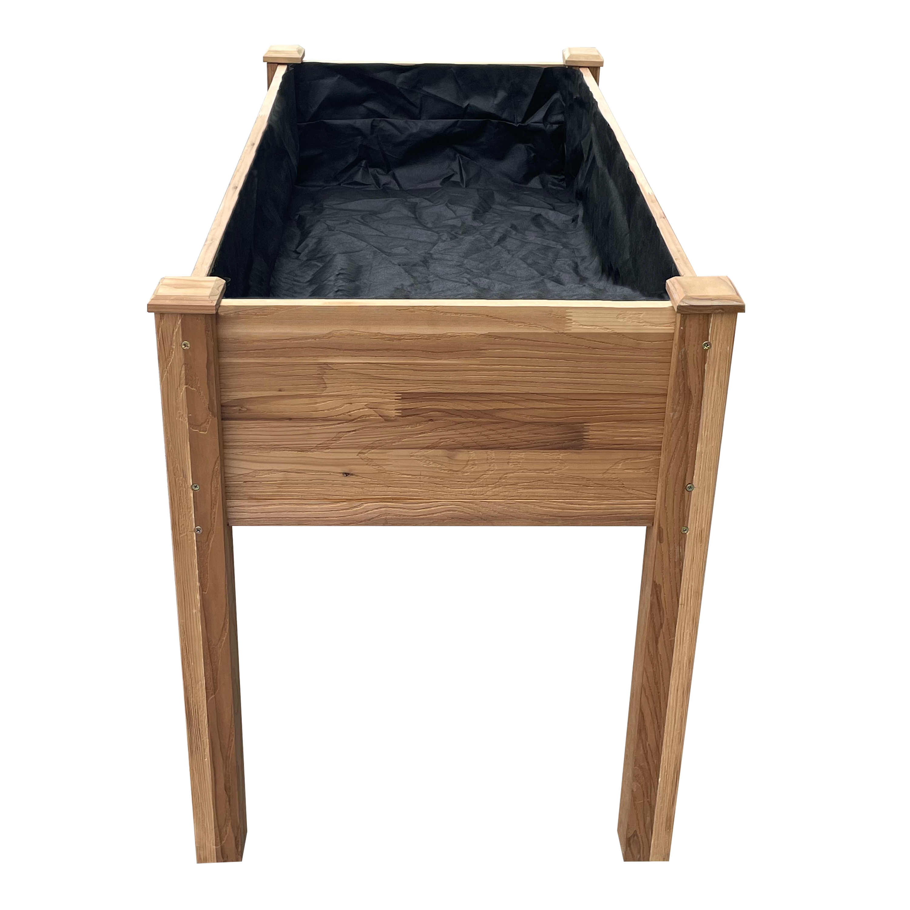 AXI Raised Planter Brown-8720365066498 AXI Raised Planter Brown