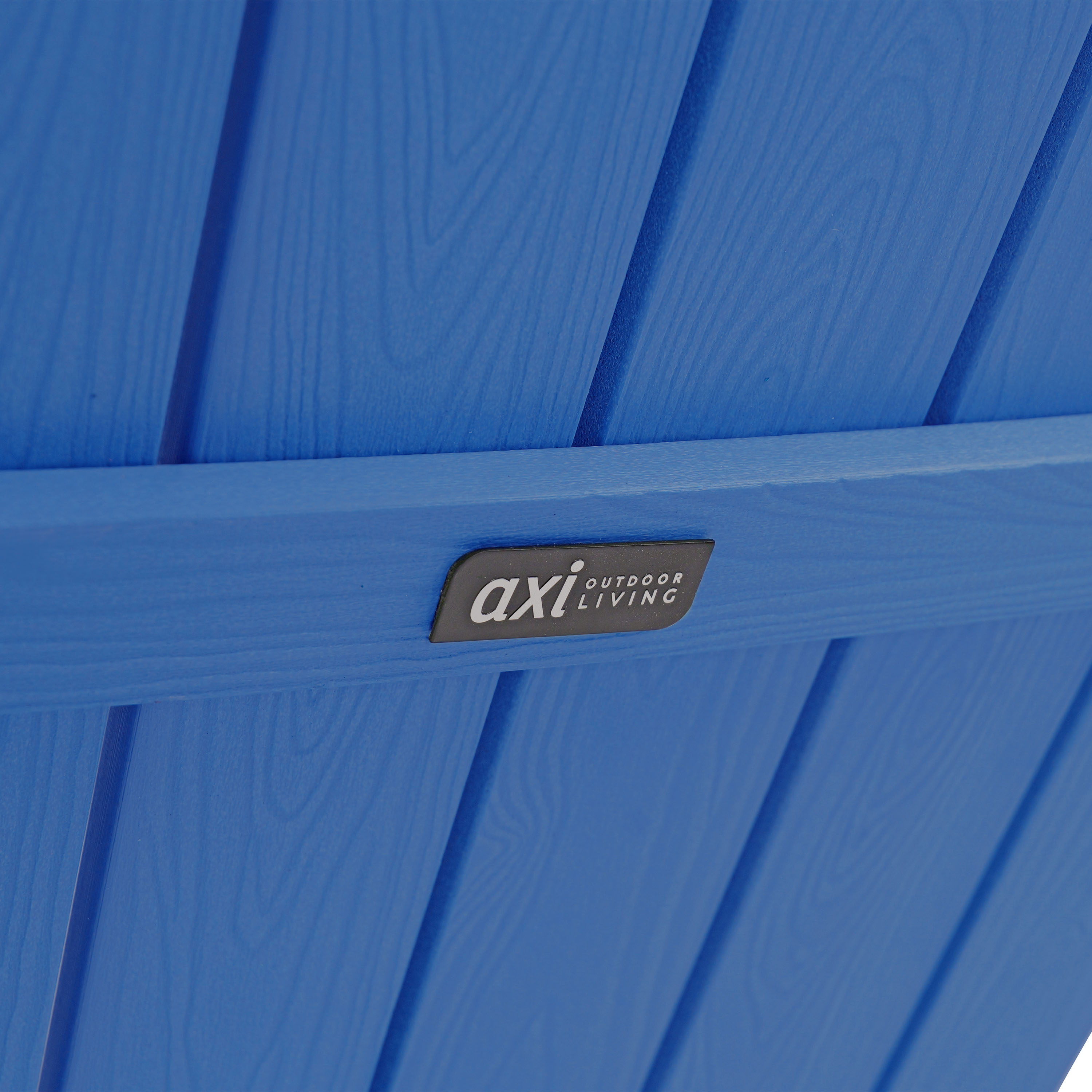 AXI Claire Folding Adirondack Chair Plastic Blue