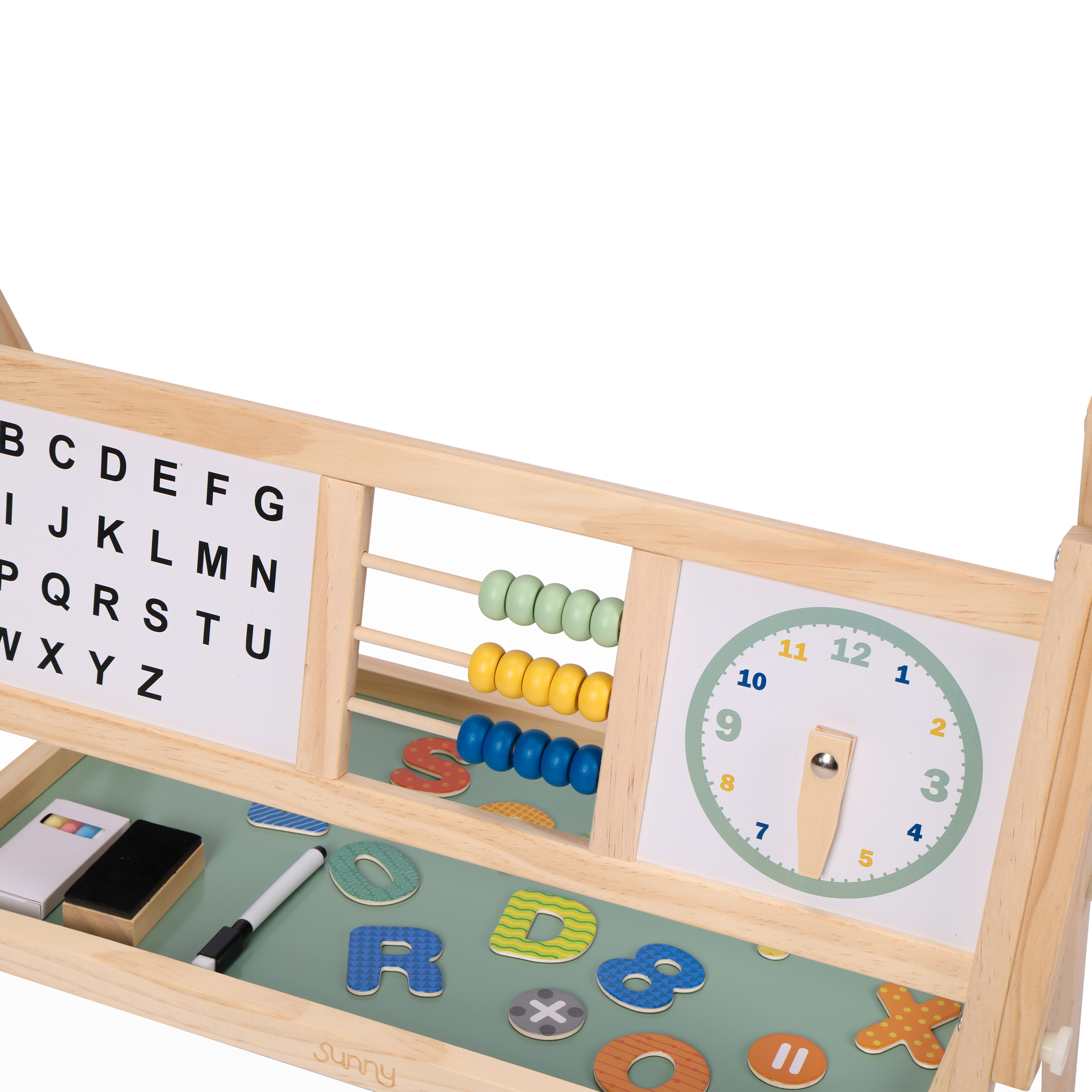 Sunny Nola Activity Easel - Natural Brown