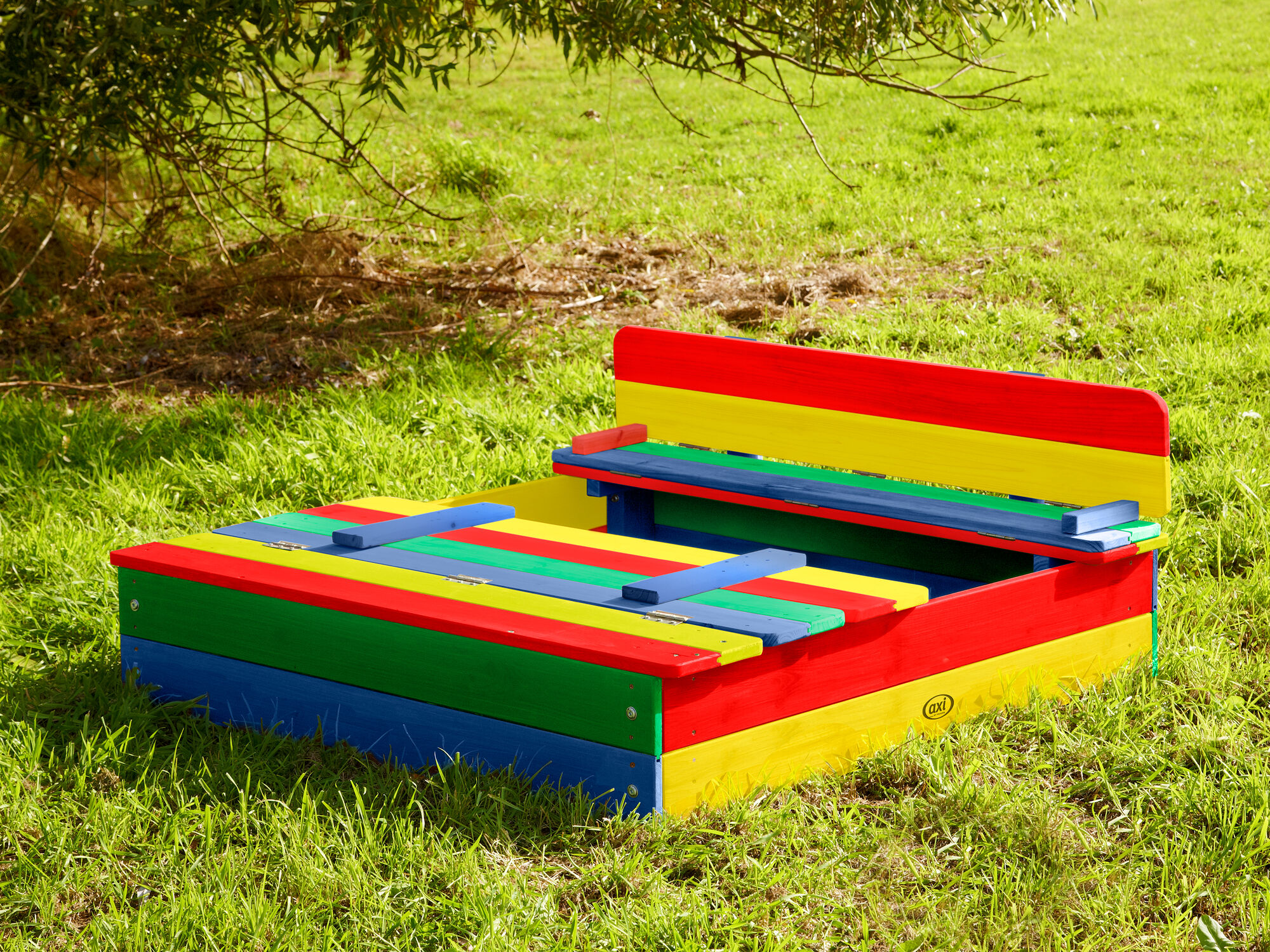 AXI Ella Zandbak met bankjes Regenboog