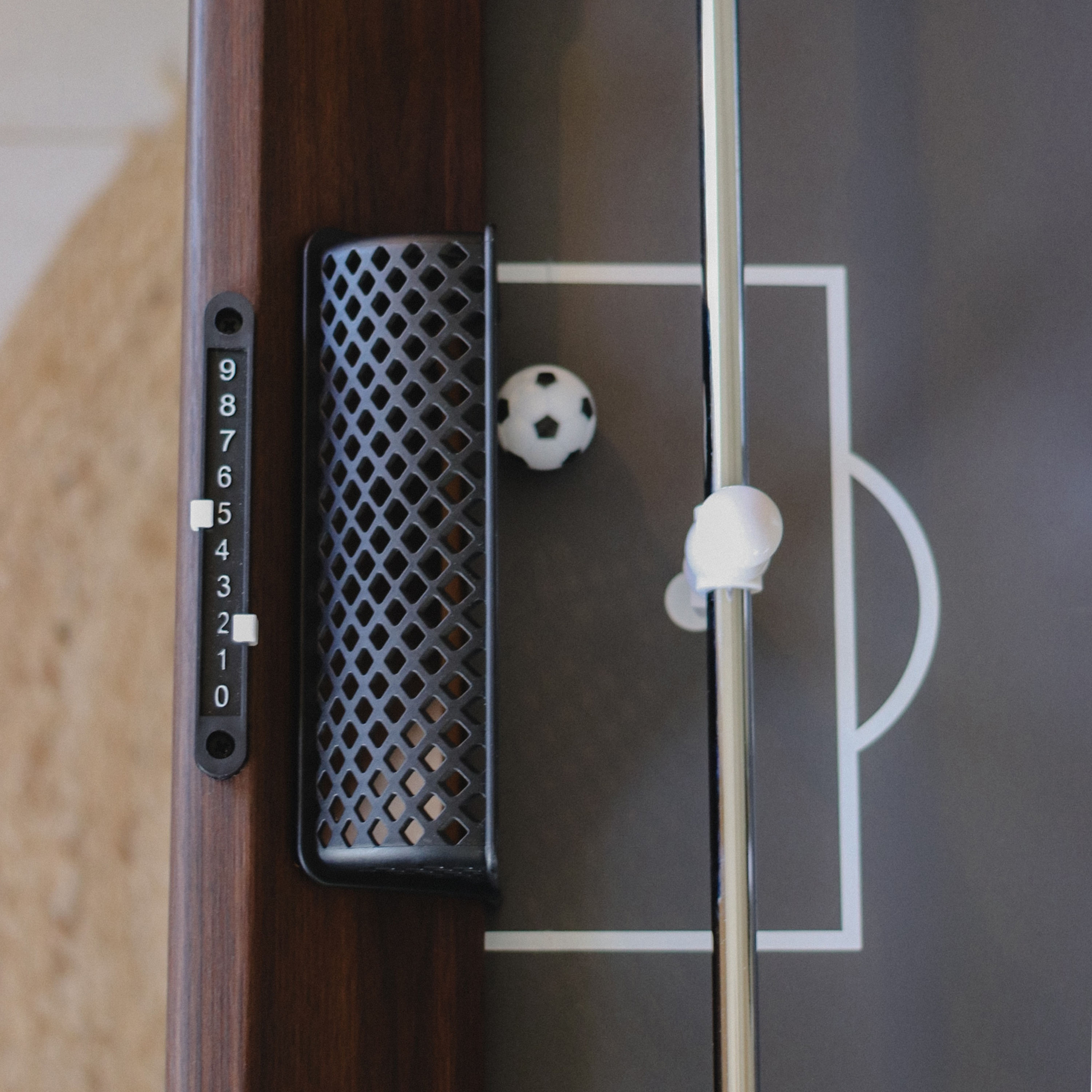 Cougar Striker Football Table Dark Brown/Black