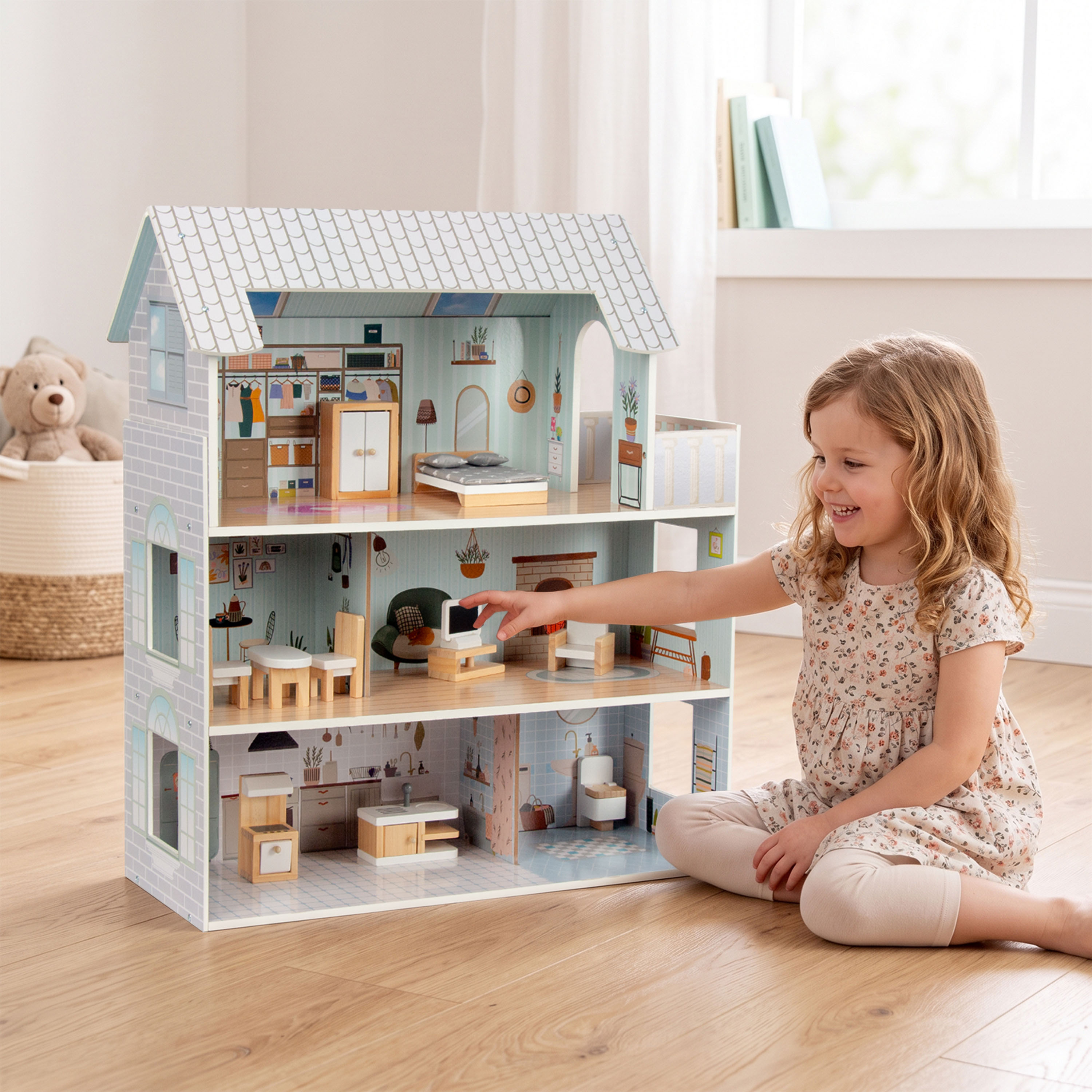 Sunny Yara Wooden Dollhouse