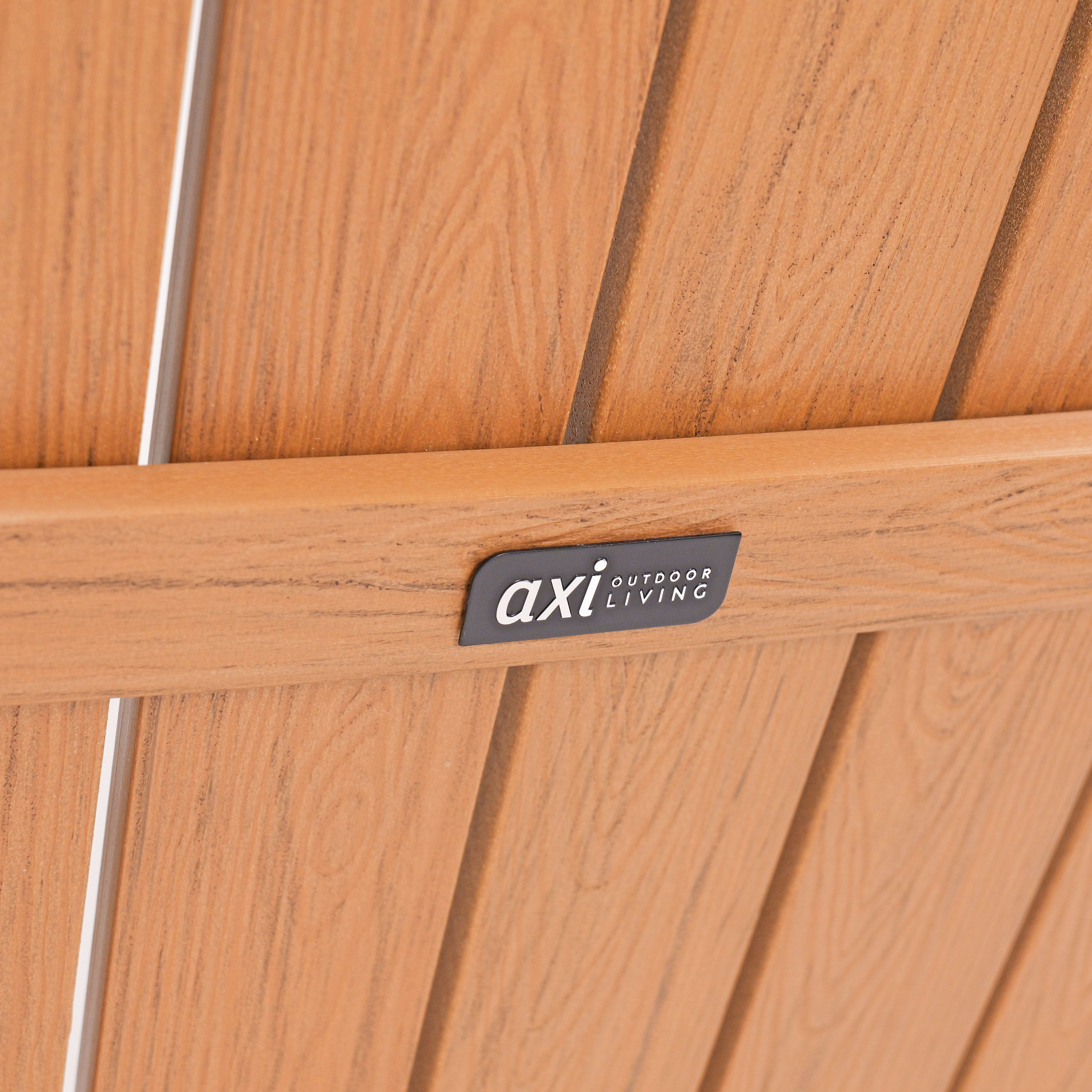 AXI Claire Folding Adirondack Chair Plastic Brown