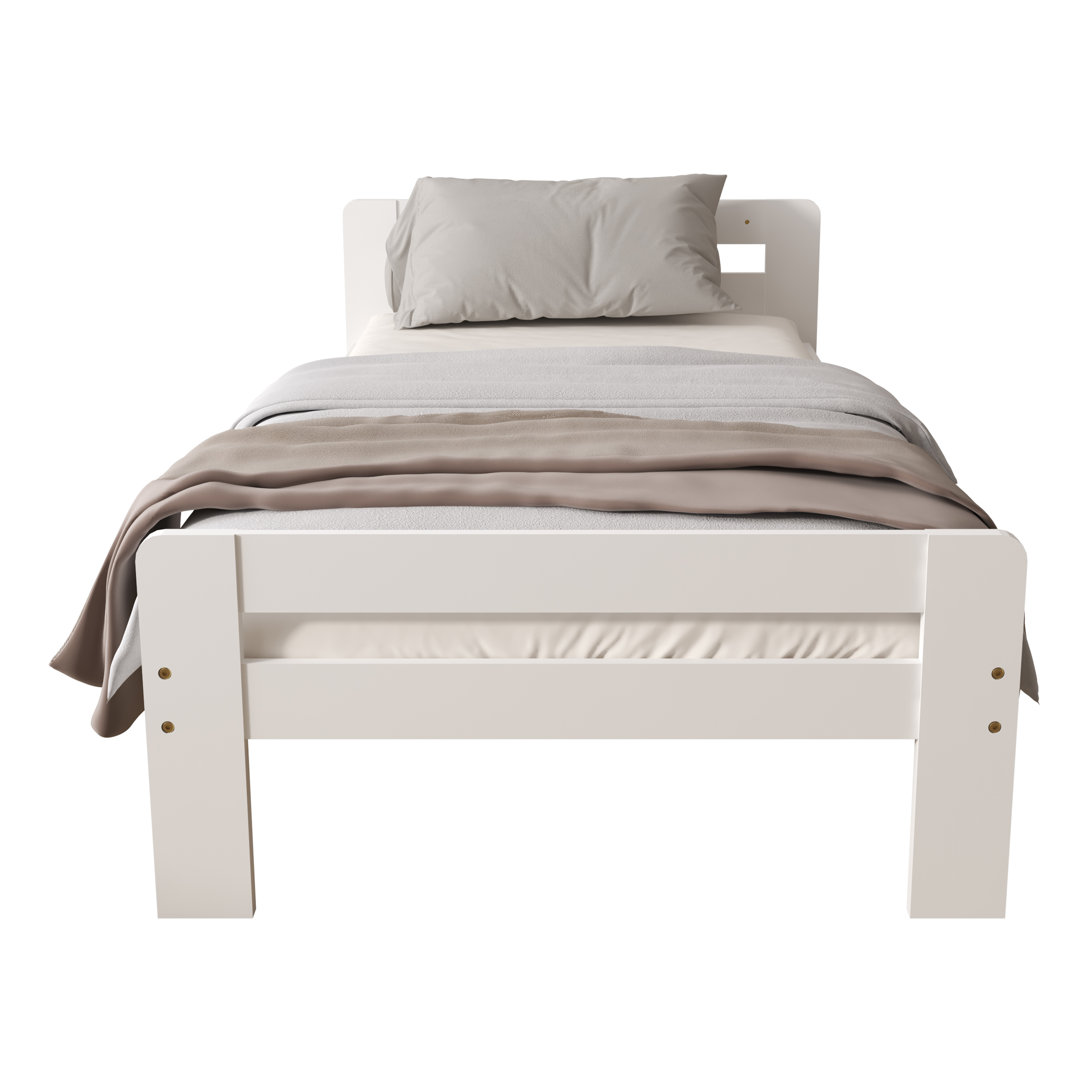 Sunny Olla Kids Bed White – Without Mattress-8720365069031 Sunny Olla Kids Bed White – Without Mattress
