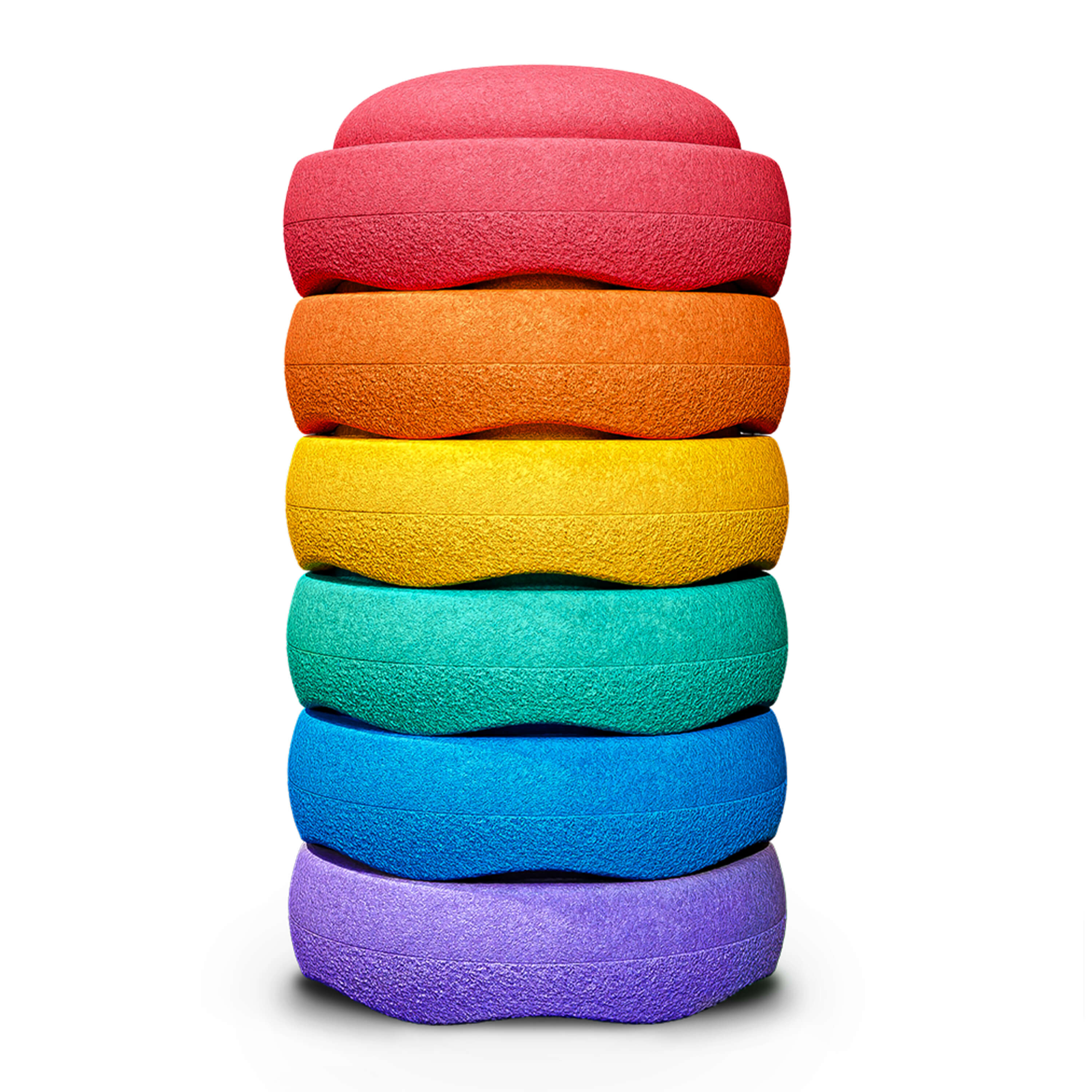Stapelstein Original Rainbow Classic Set van 6