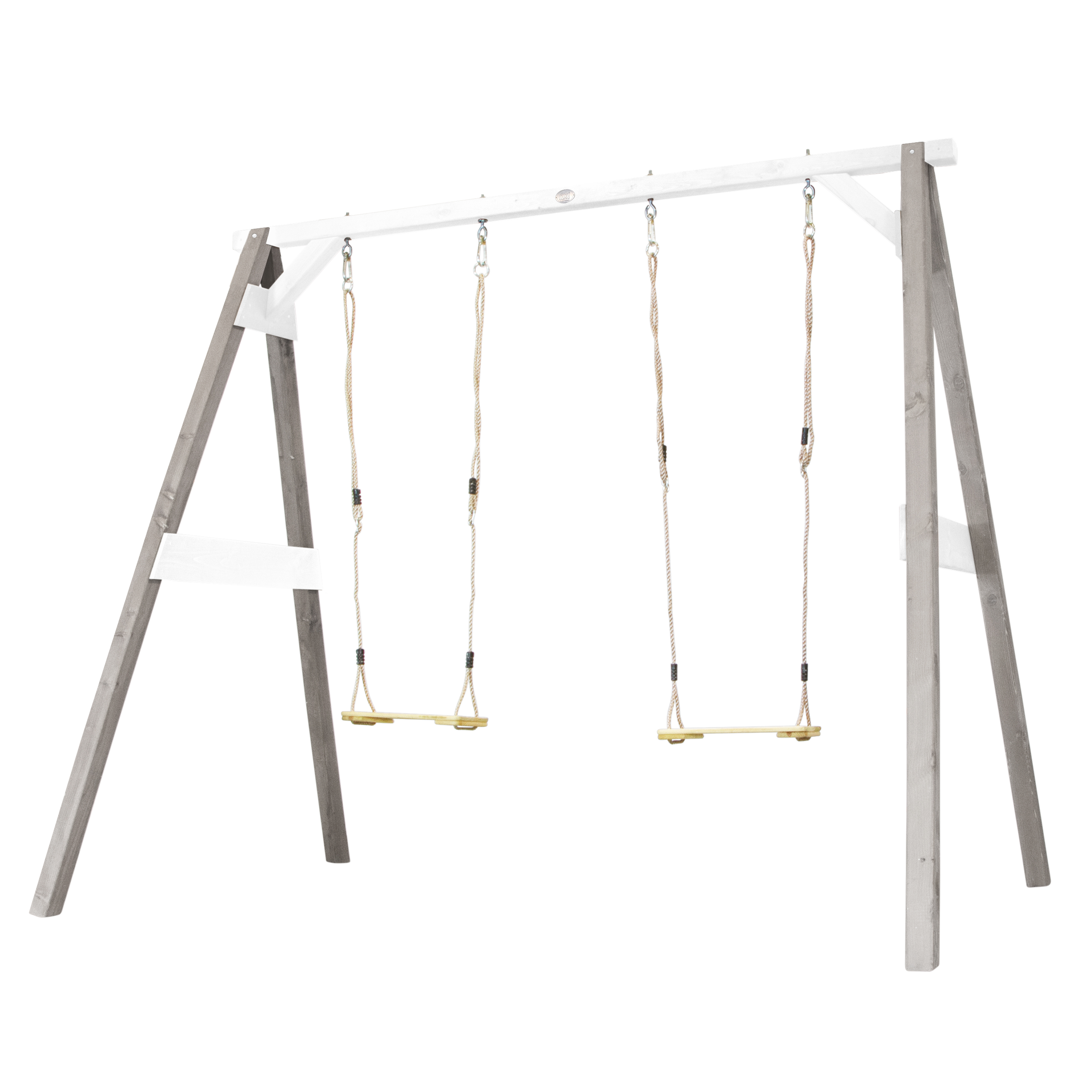 AXI Double Swing Set - Grey/White