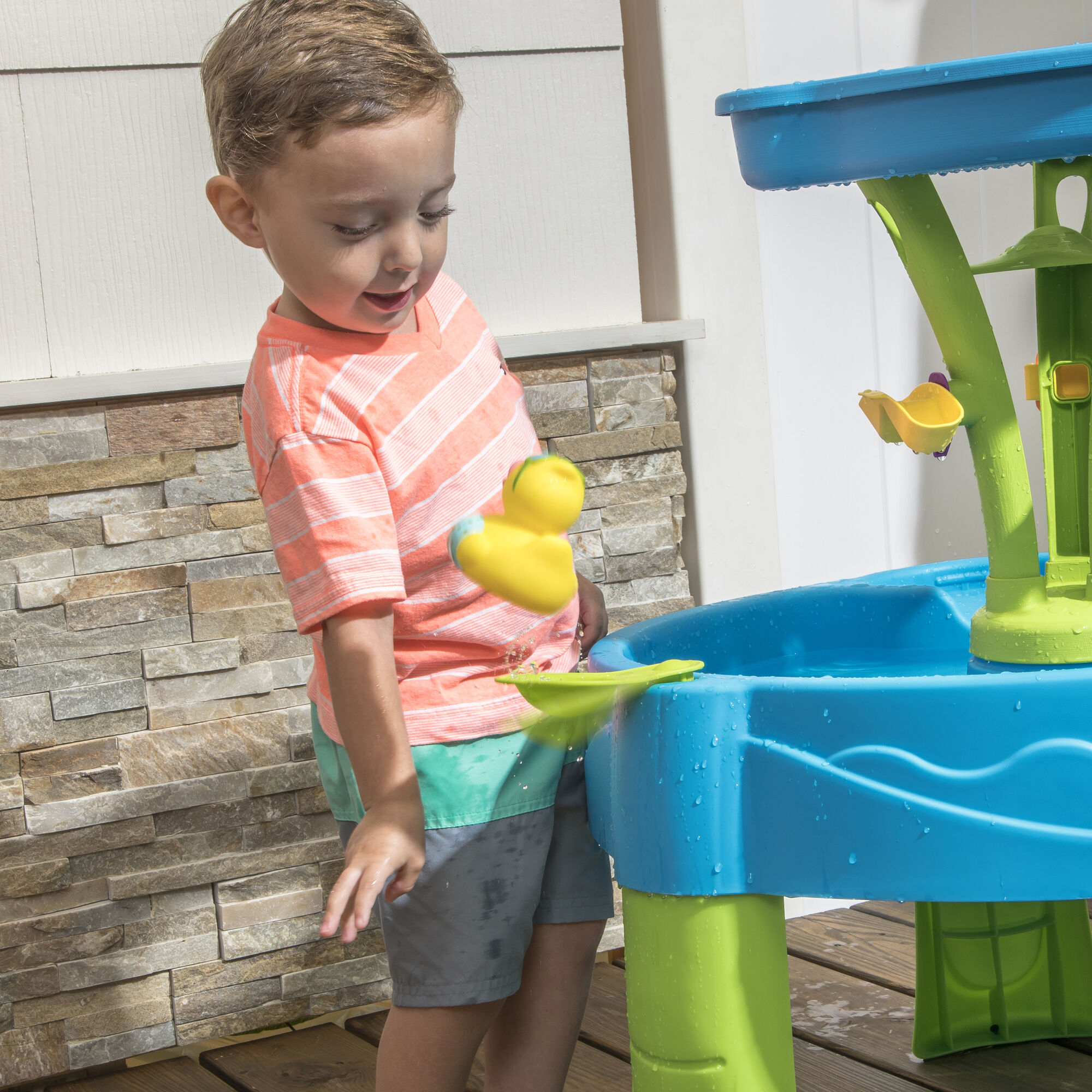 Step2 Summer Showers Splash Tower Watertafel