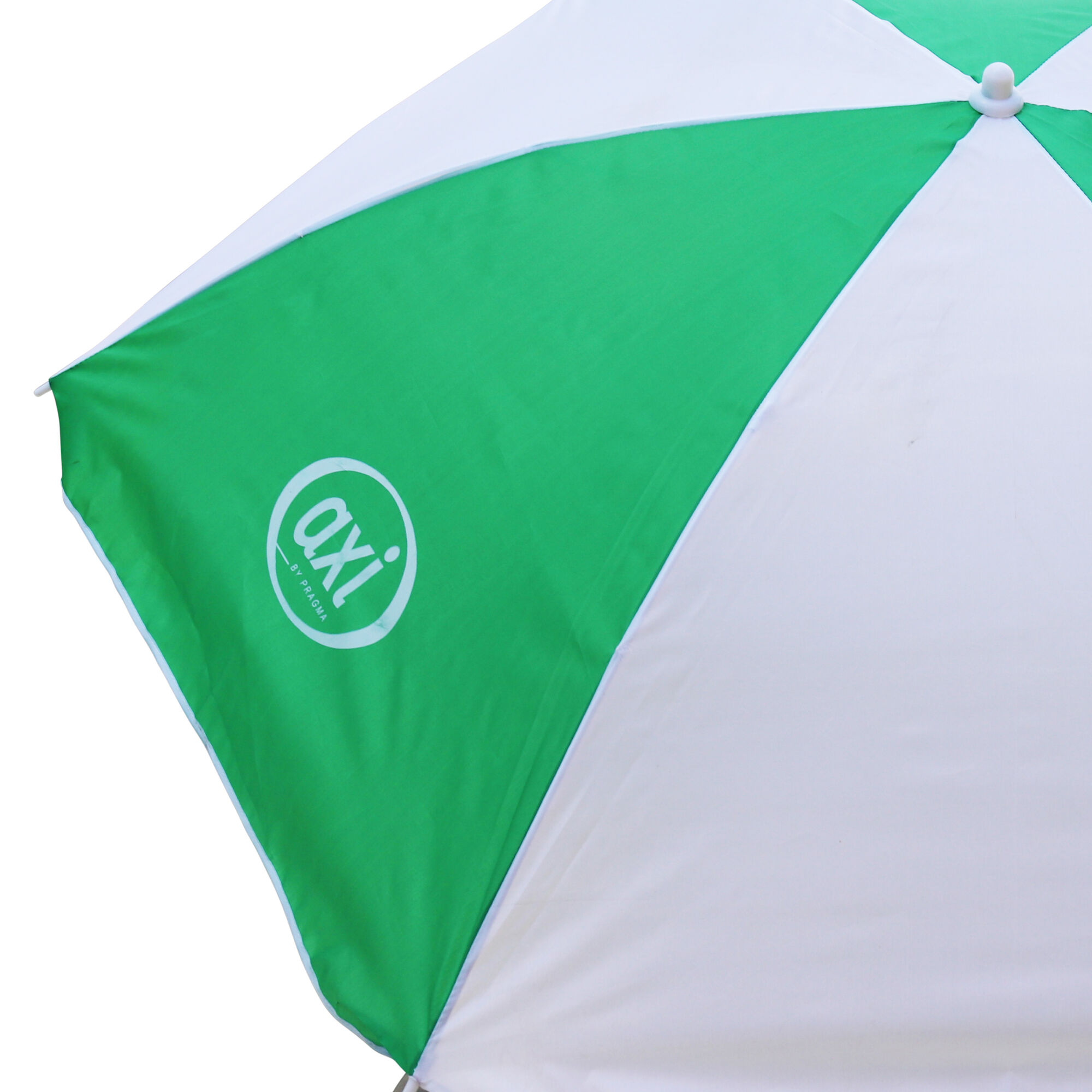AXI Parasol Parasol âŒ€125 cm Groen/wit
