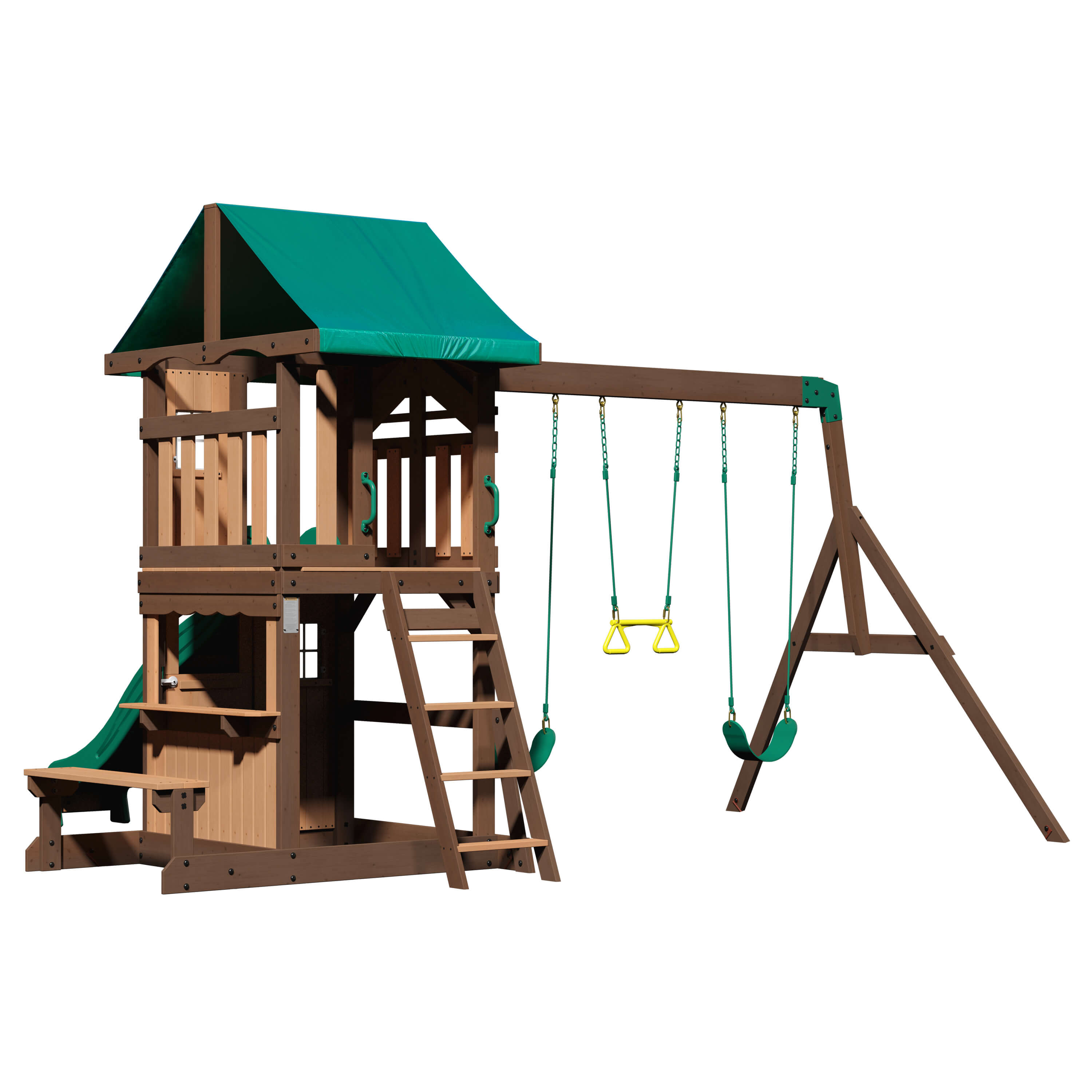 Backyard Discovery Lakewood Speeltoren met Schommels en Glijbaan