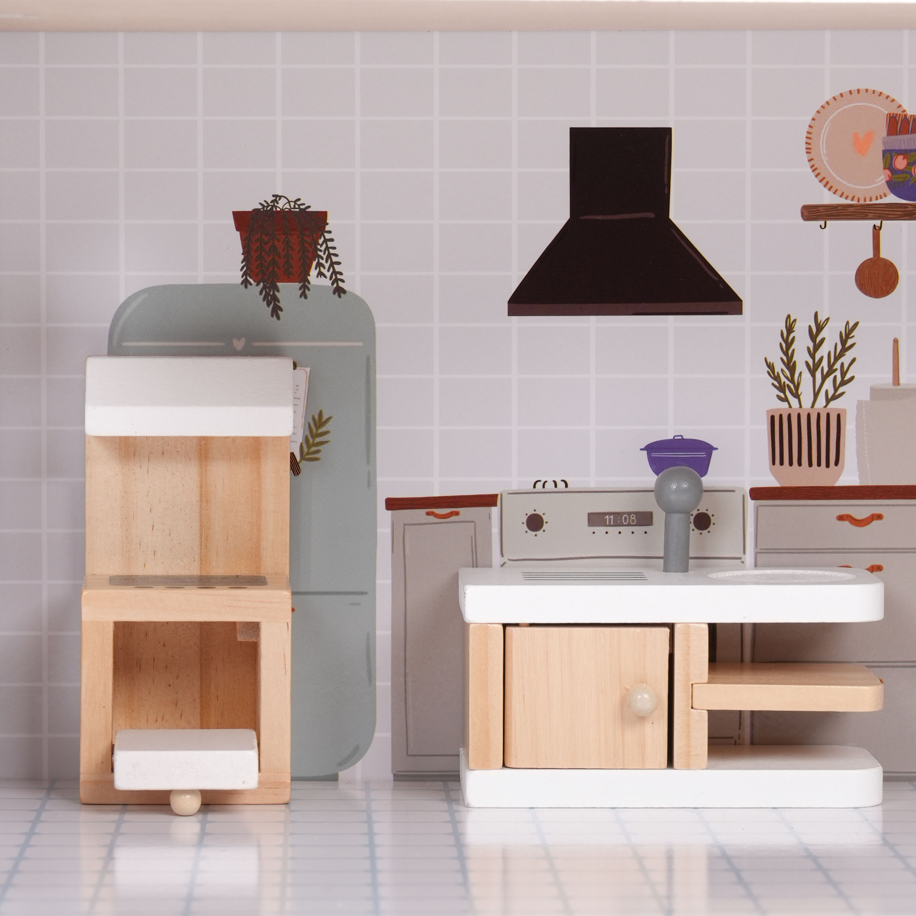 Sunny Yara Wooden Dollhouse