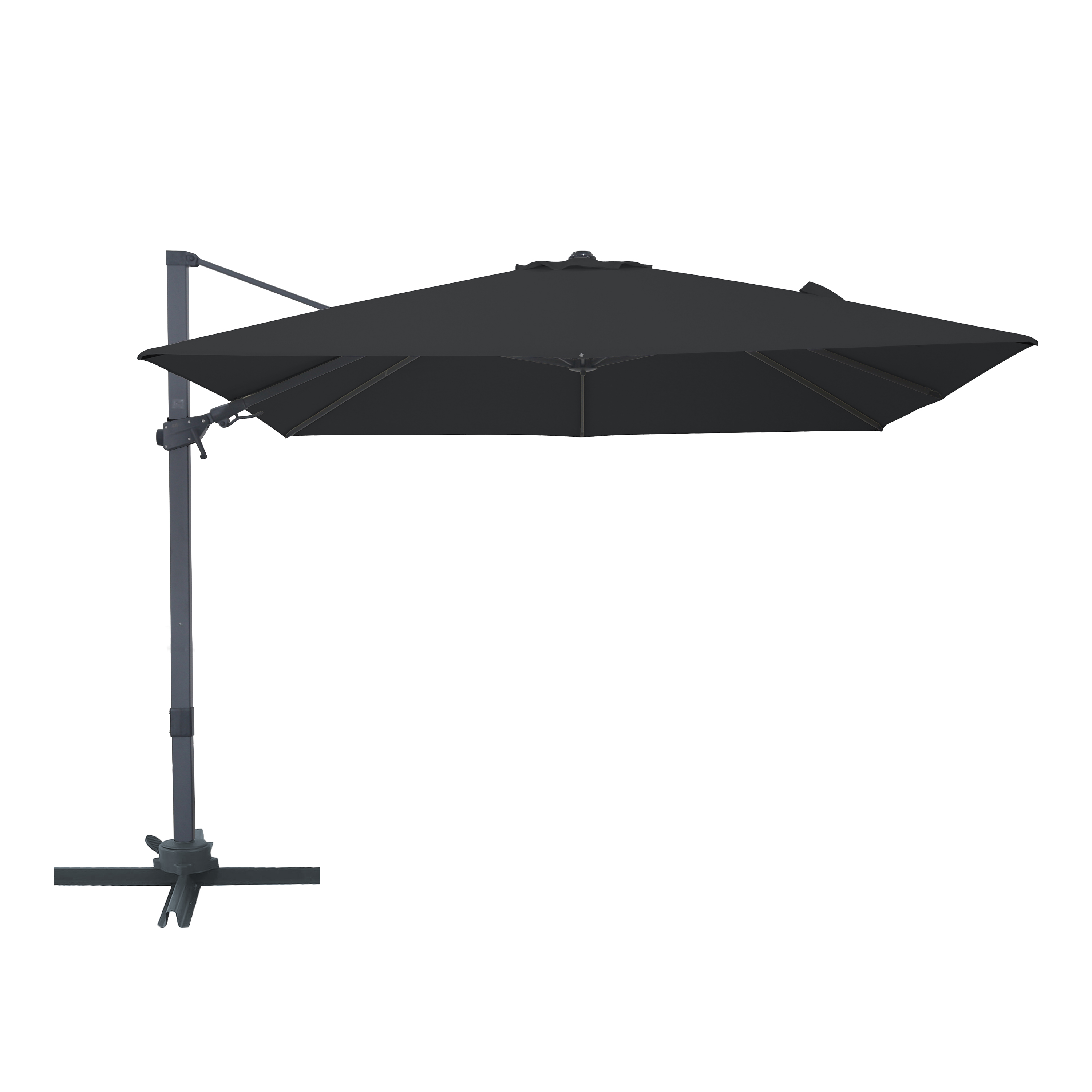 AXI Alina Cantilever Parasol 300x300cm Anthracite/Grey