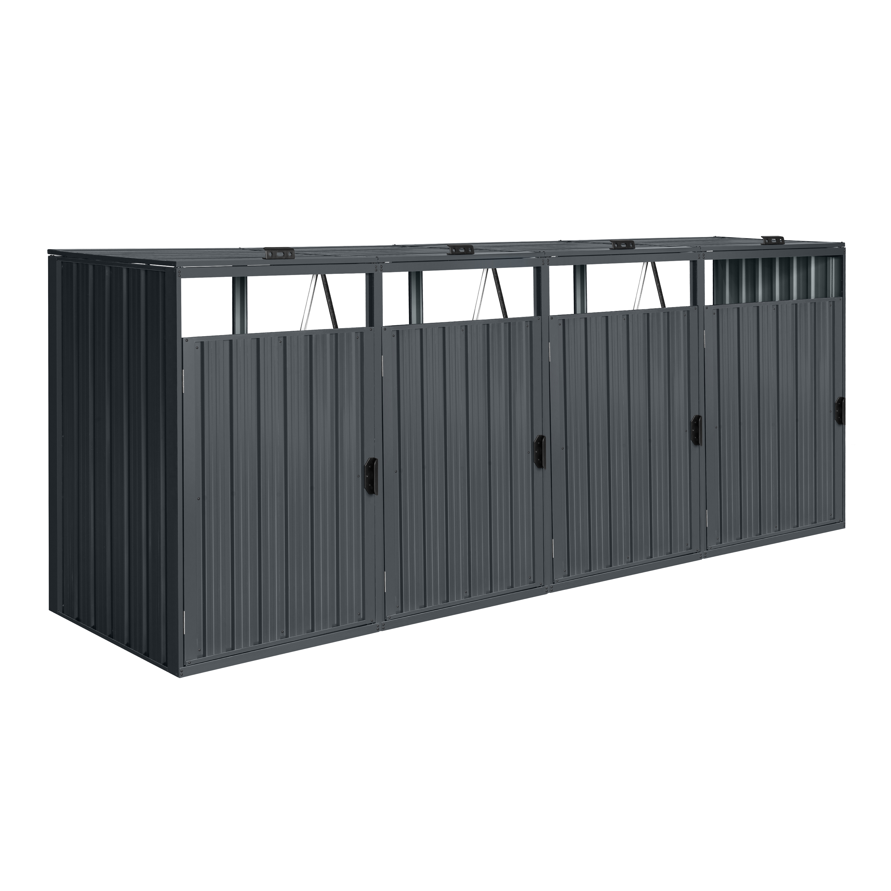 AXI Owen metal Container Enclosure Anthracite - 4 containers