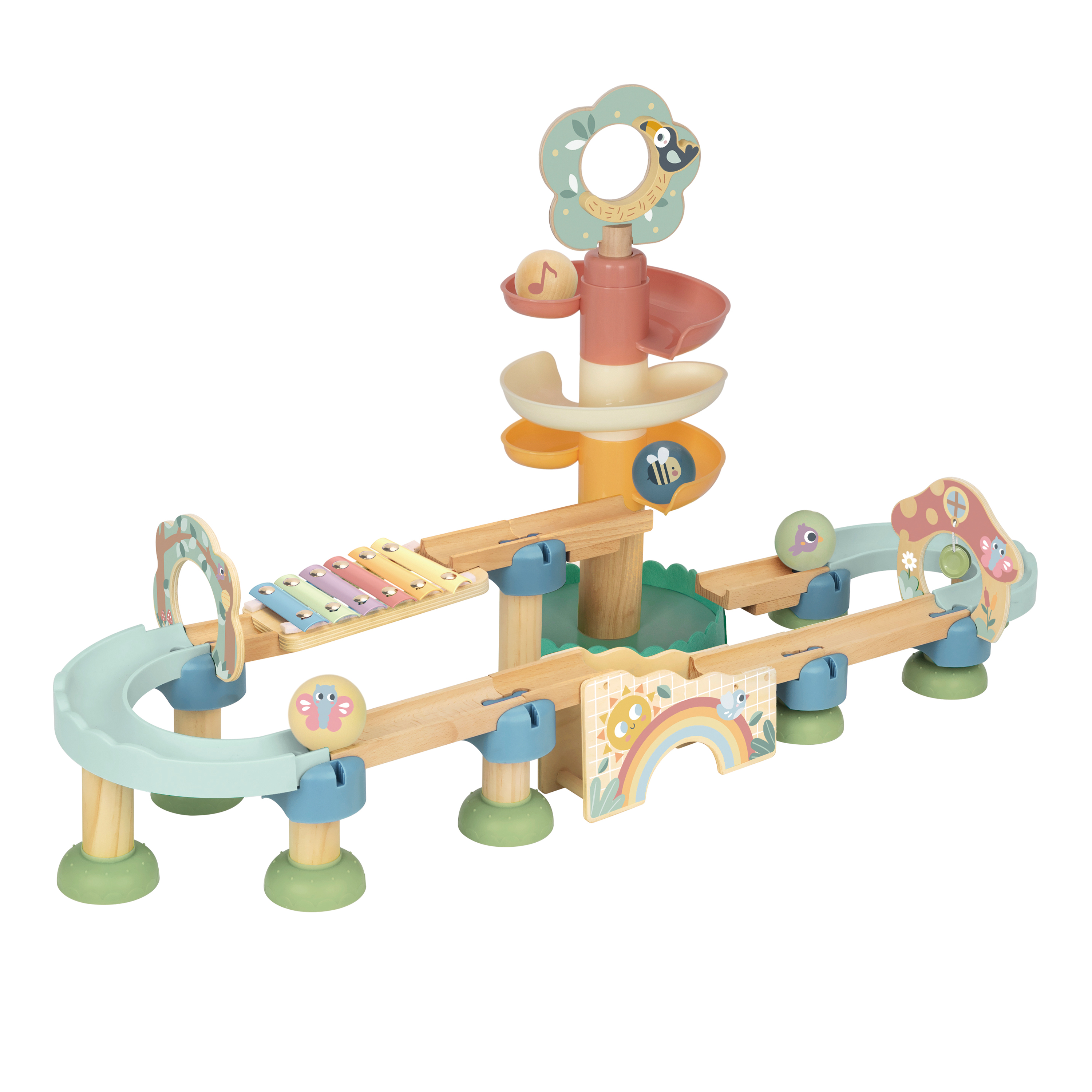 Ball drop tower
