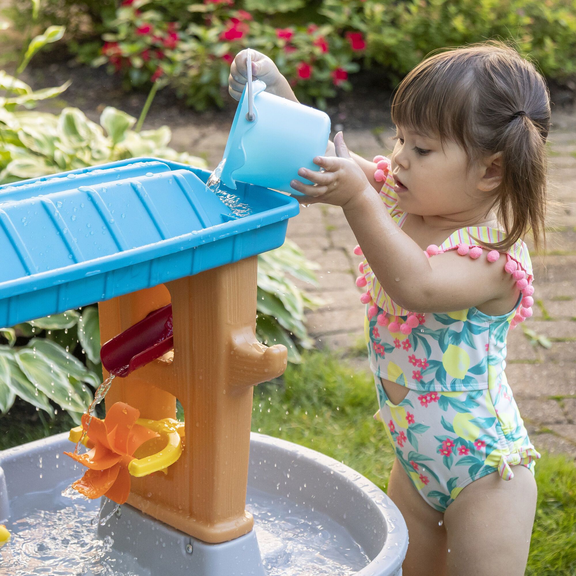 Step2 Rain Showers Splash Tub Watertafel-0733538420698 Step2 Rain Showers Splash Tub Watertafel
