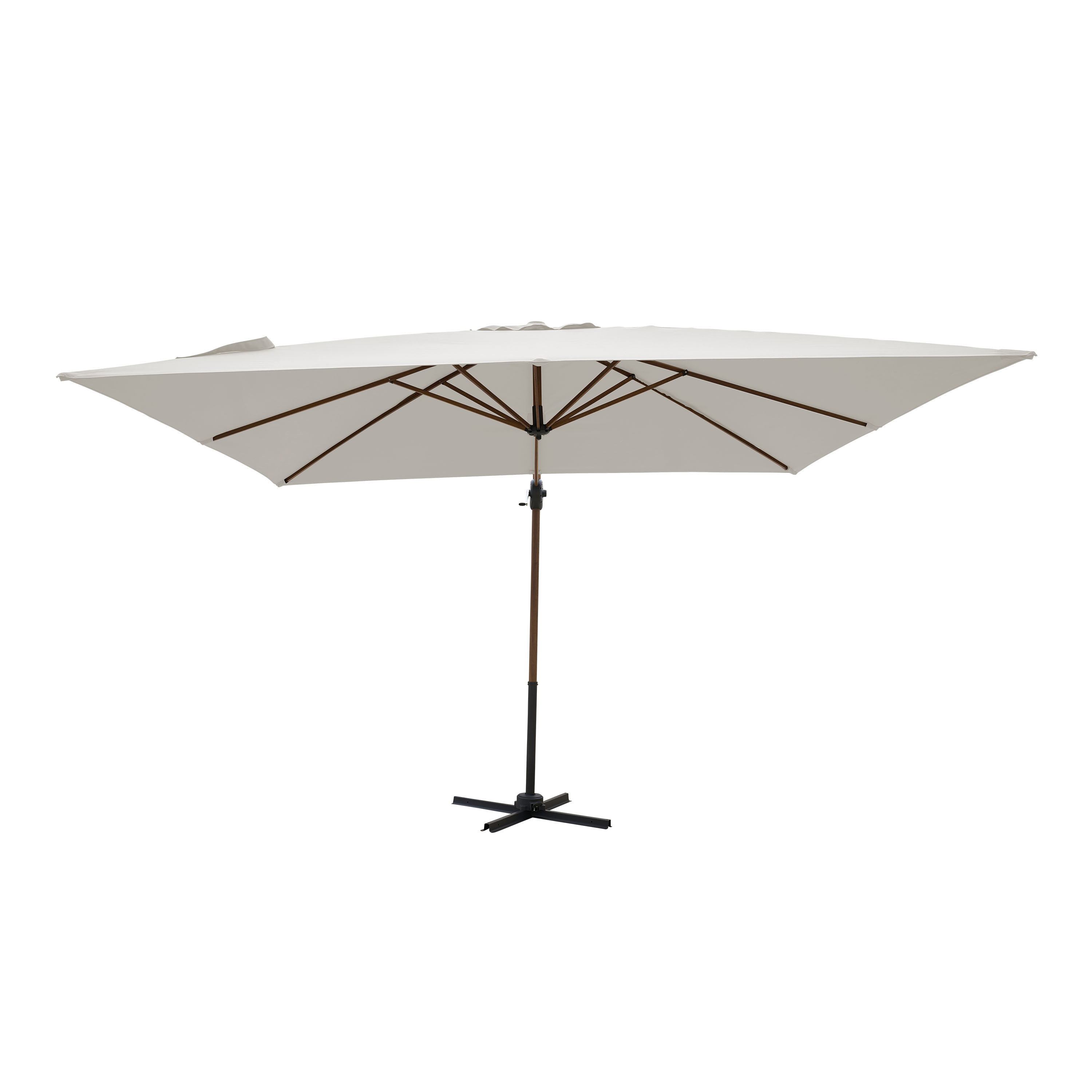 AXI Mira Cantilever Parasol 300x300cm Oak-look/Beige