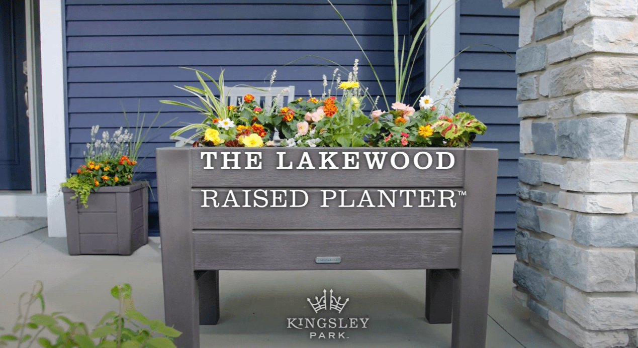 Step2 Lakewood Hævet Plantekasse - Mørk Ceder Step2 Lakewood Hævet Plantekasse - Mørk Ceder
