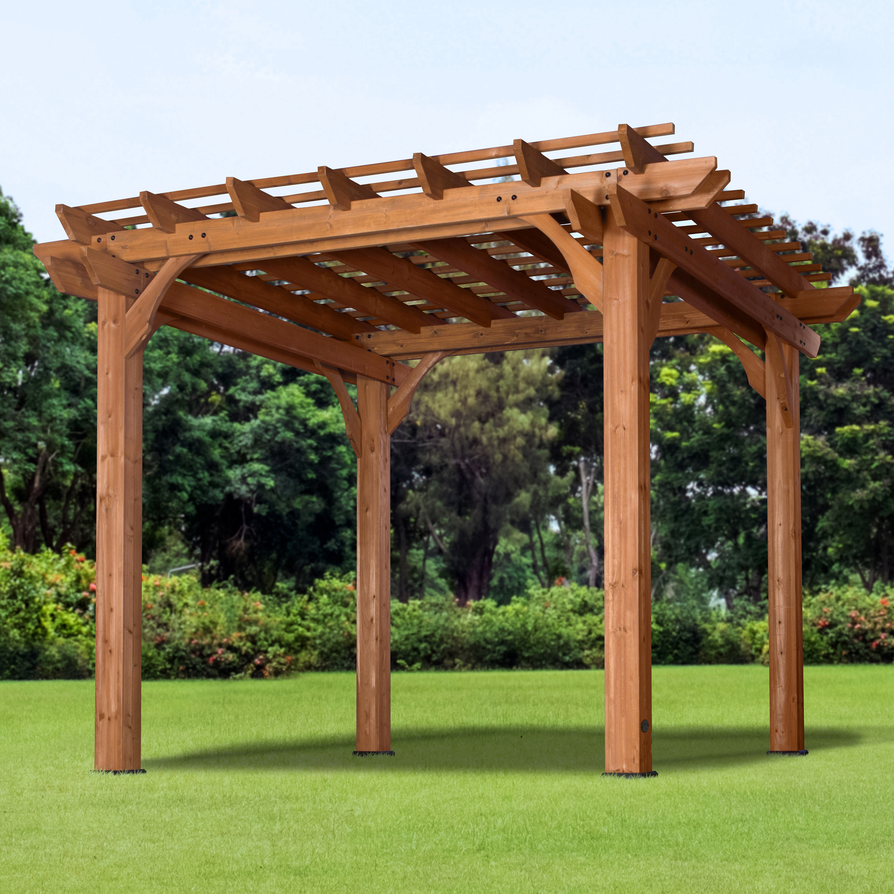 Backyard Discovery Pergola van hout 305 x 305 cm