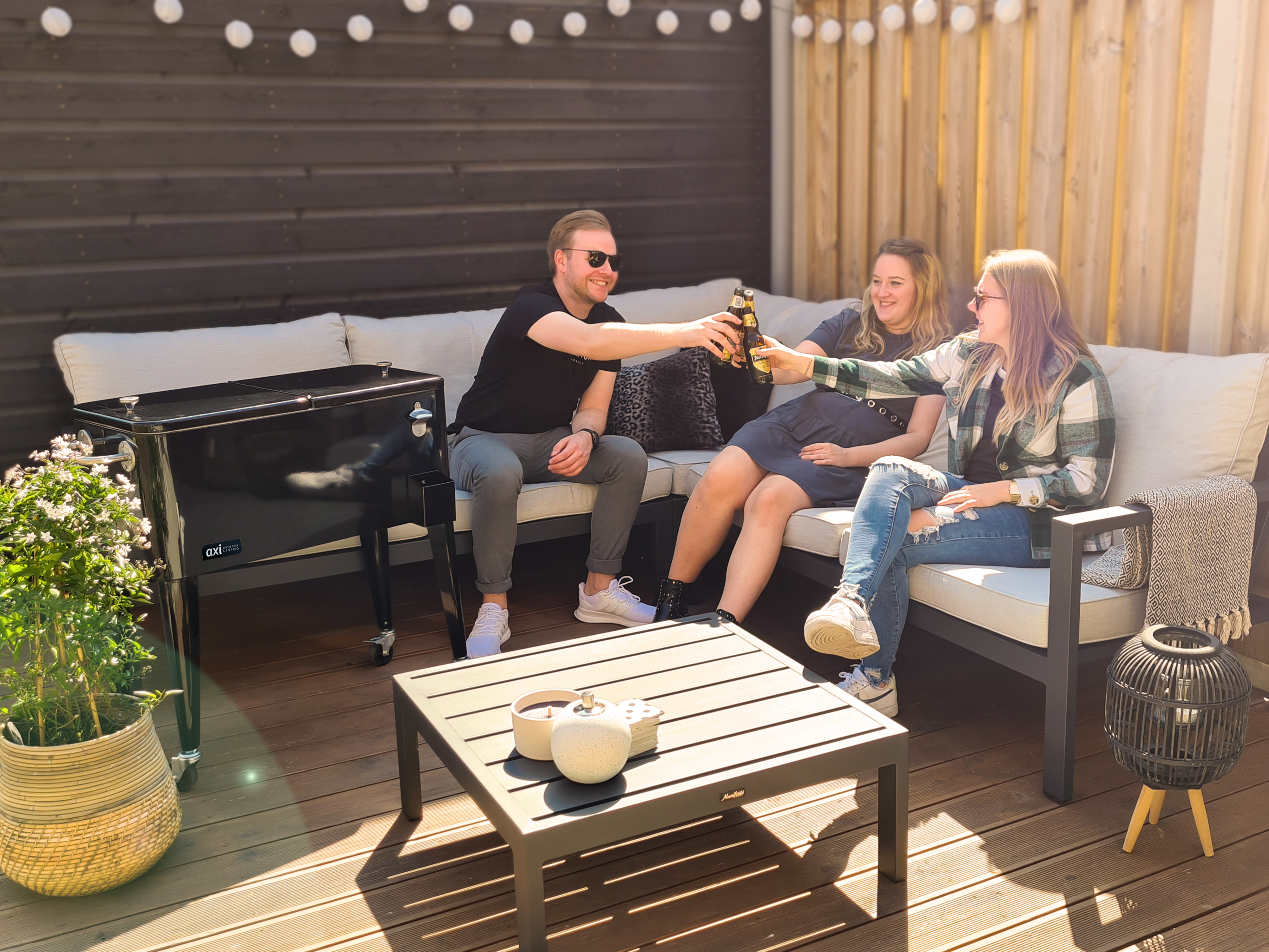 AXI Retro Cooler Zwart