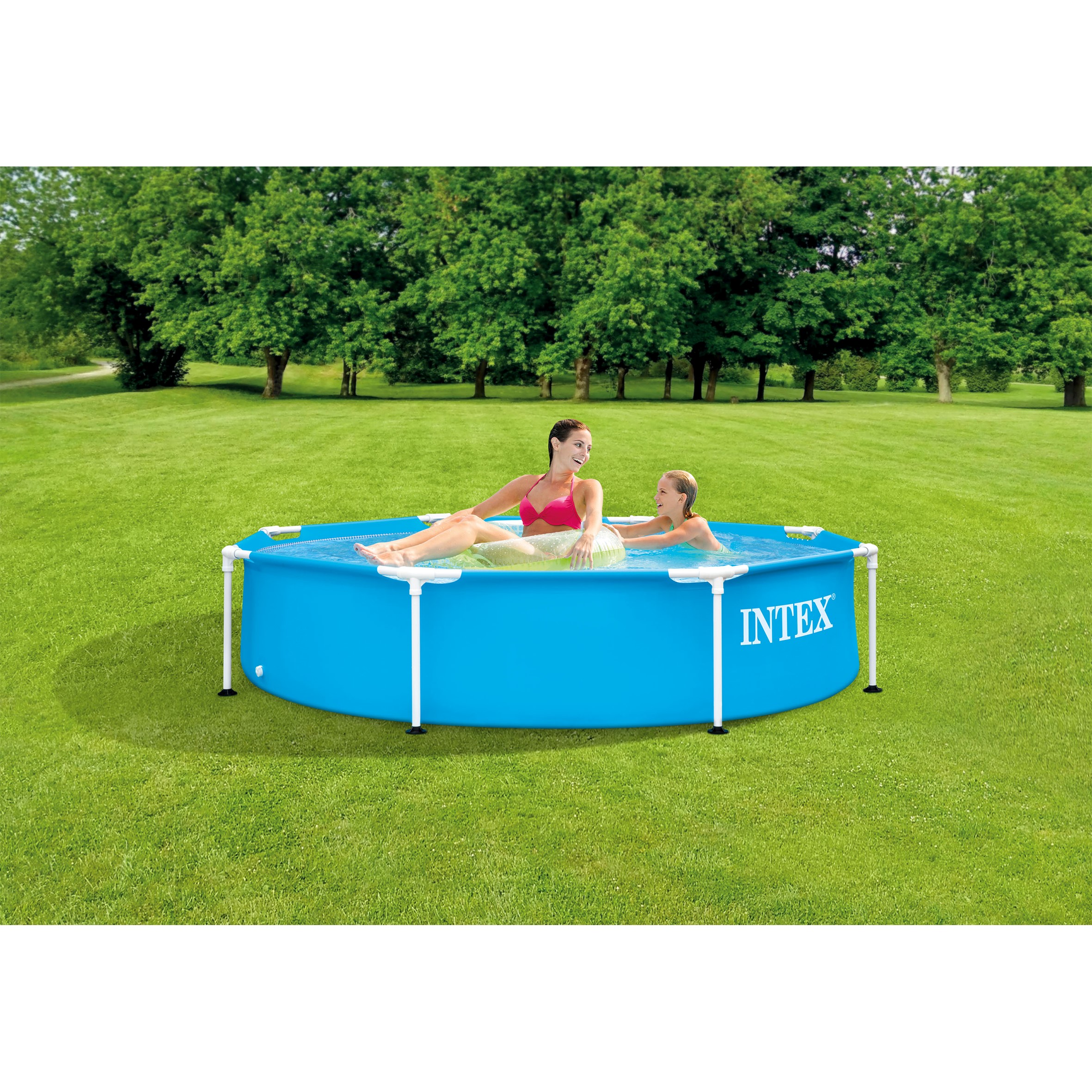 Intex Metal Frame Zwembad Ã˜ 244x51cm