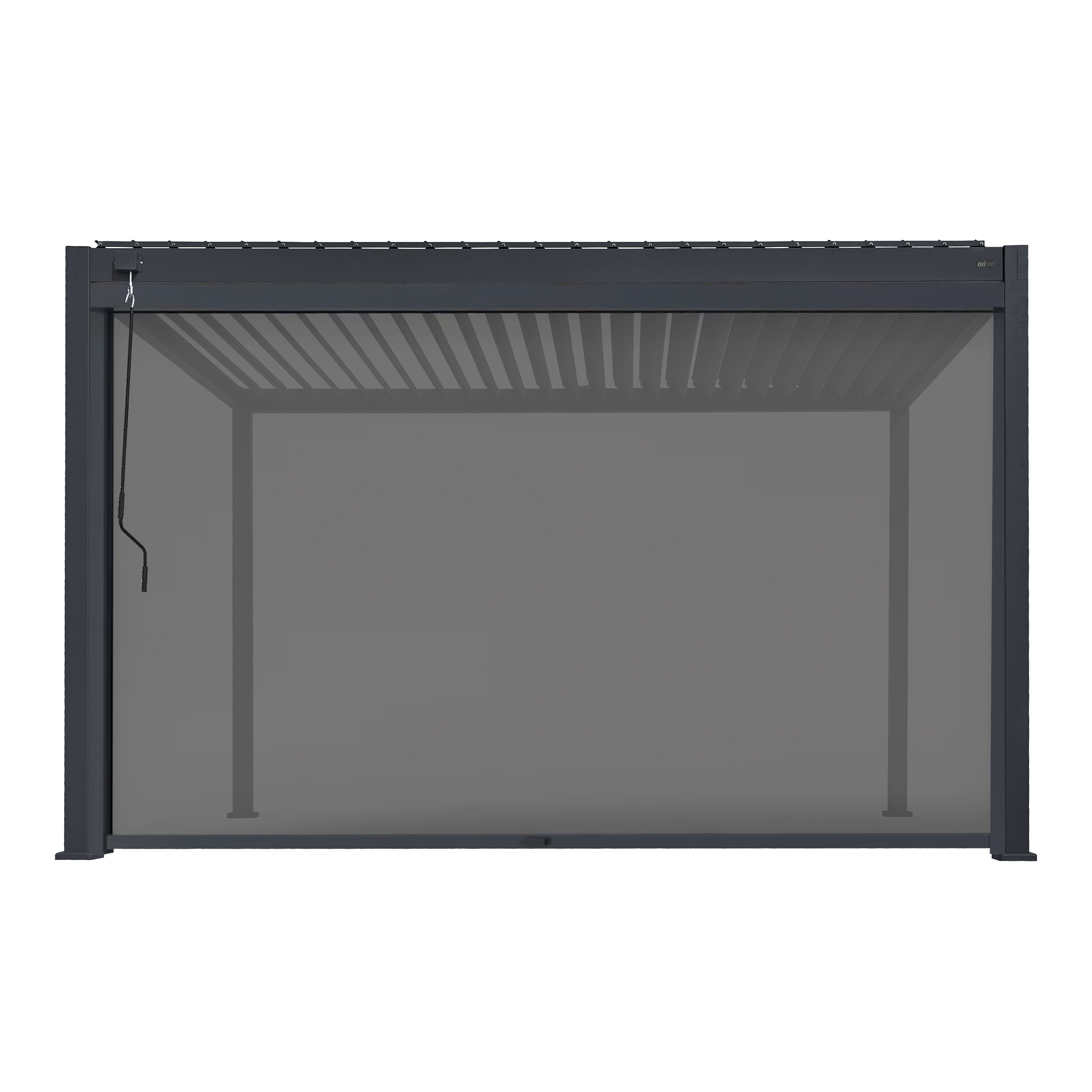 AXI Raya Side Screen 4 m Anthracite/Black-8720365066719 AXI Raya Side Screen 4 m Anthracite/Black