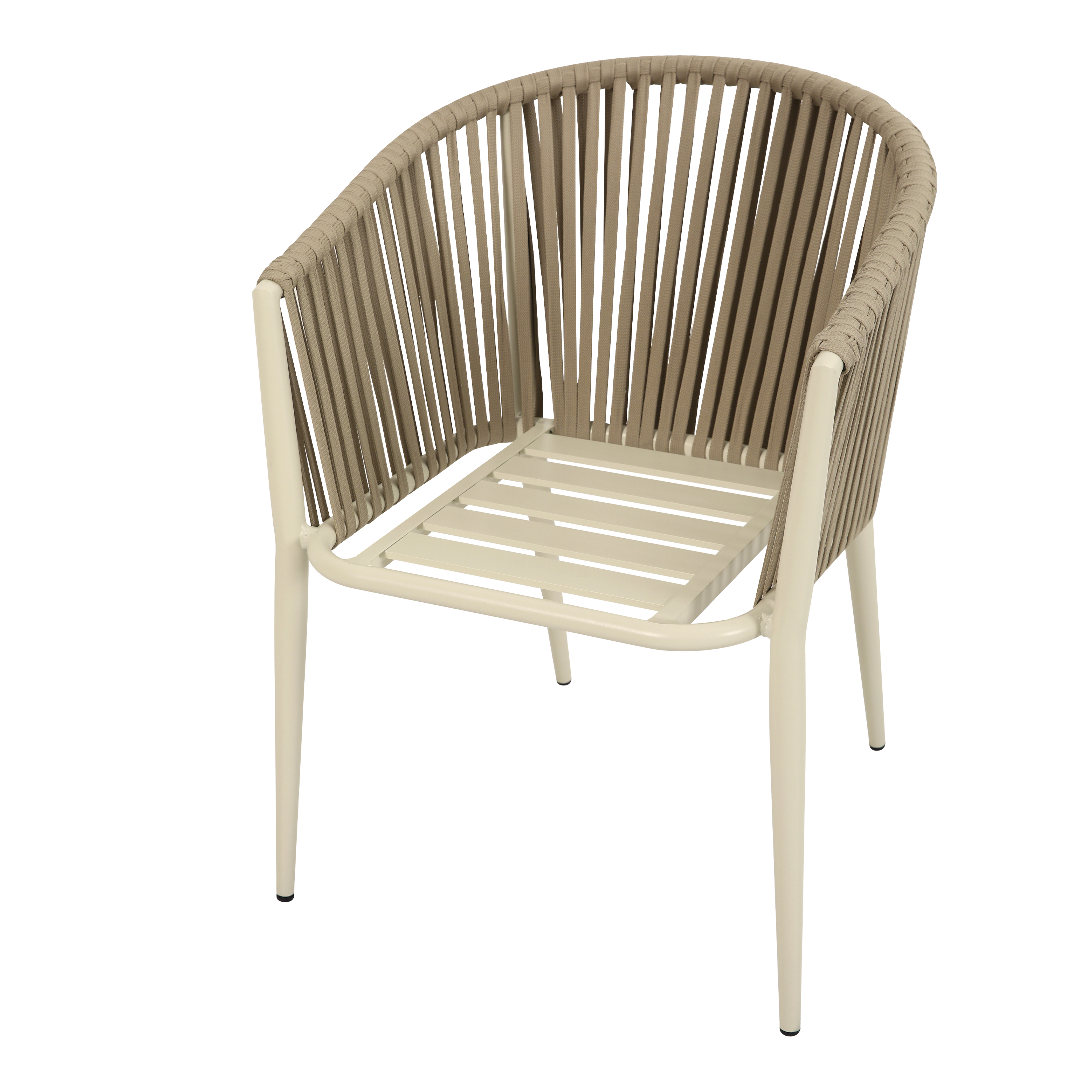 AXI Chay Garden Set with 8 Chairs – Beige with Polywood in Wood Effect-8720365066283 AXI Chay Garden Set with 8 Chairs – Beige with Polywood in Wood Effect