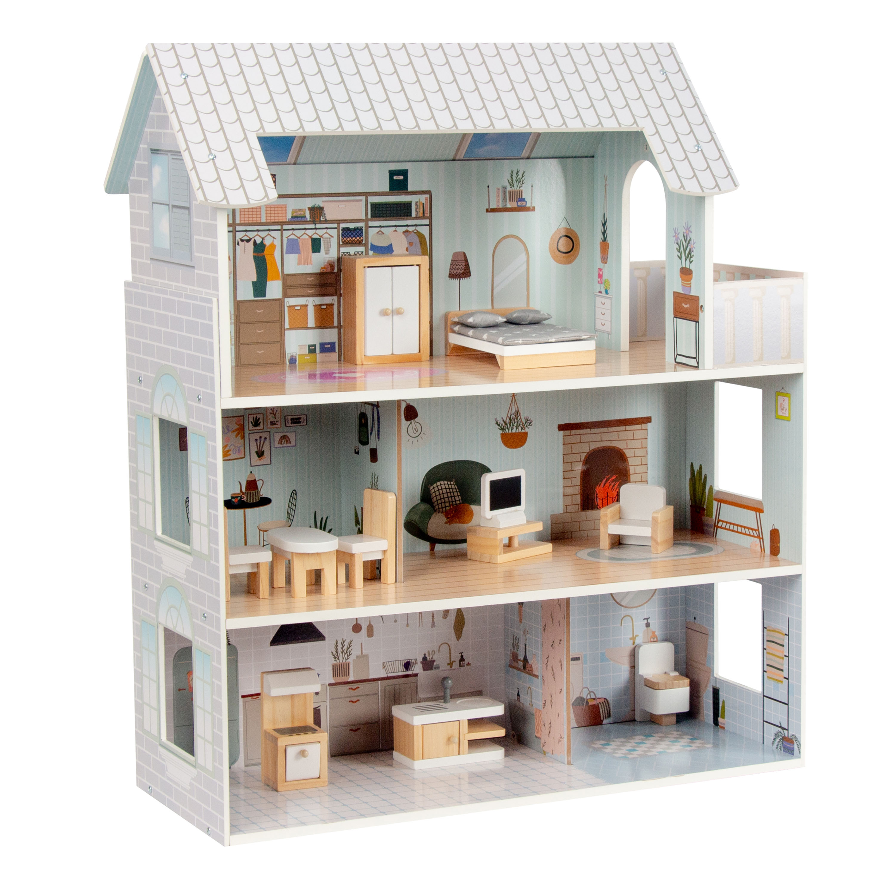 Sunny Yara Wooden Dollhouse