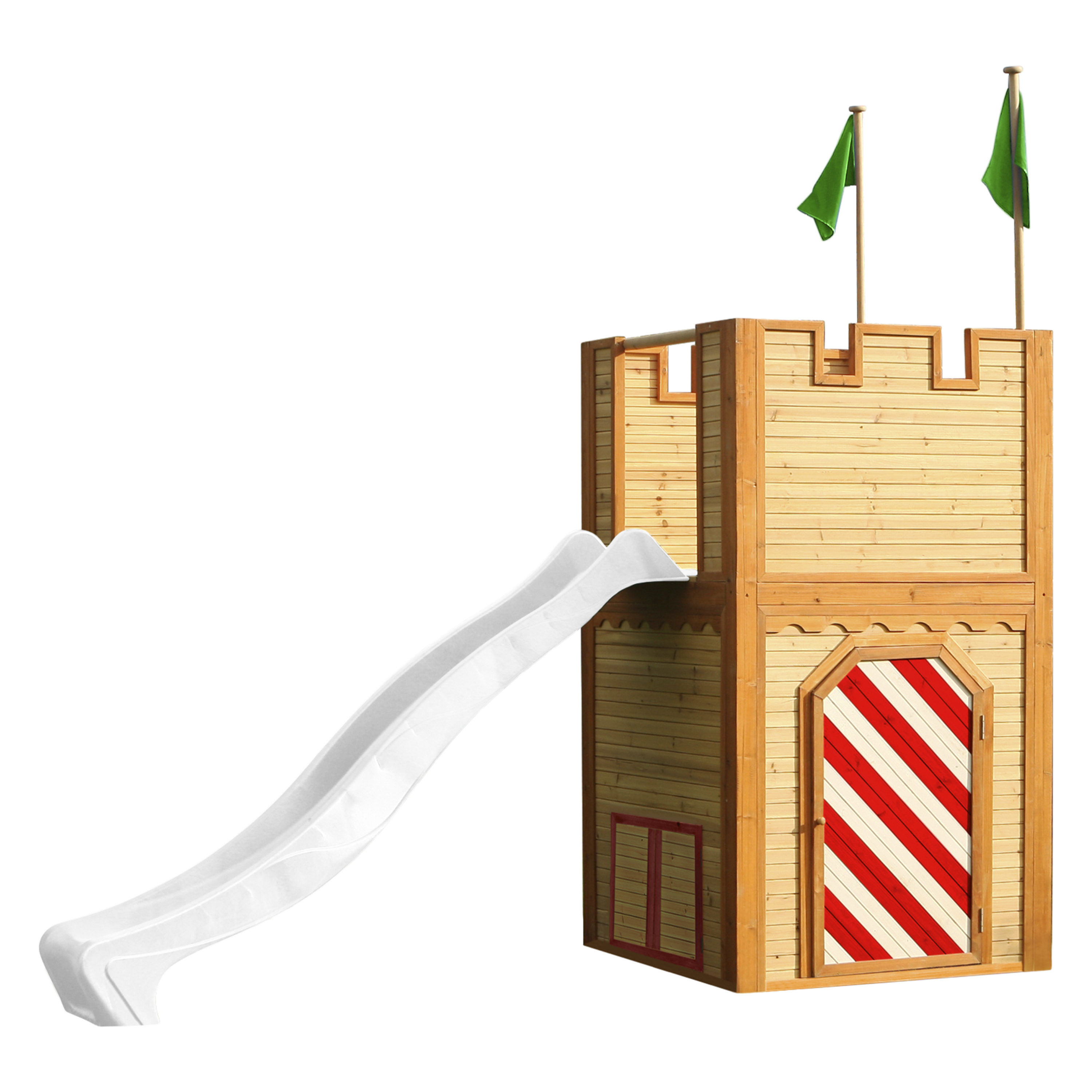 AXI Arthur Playhouse Brown/Red - White Slide