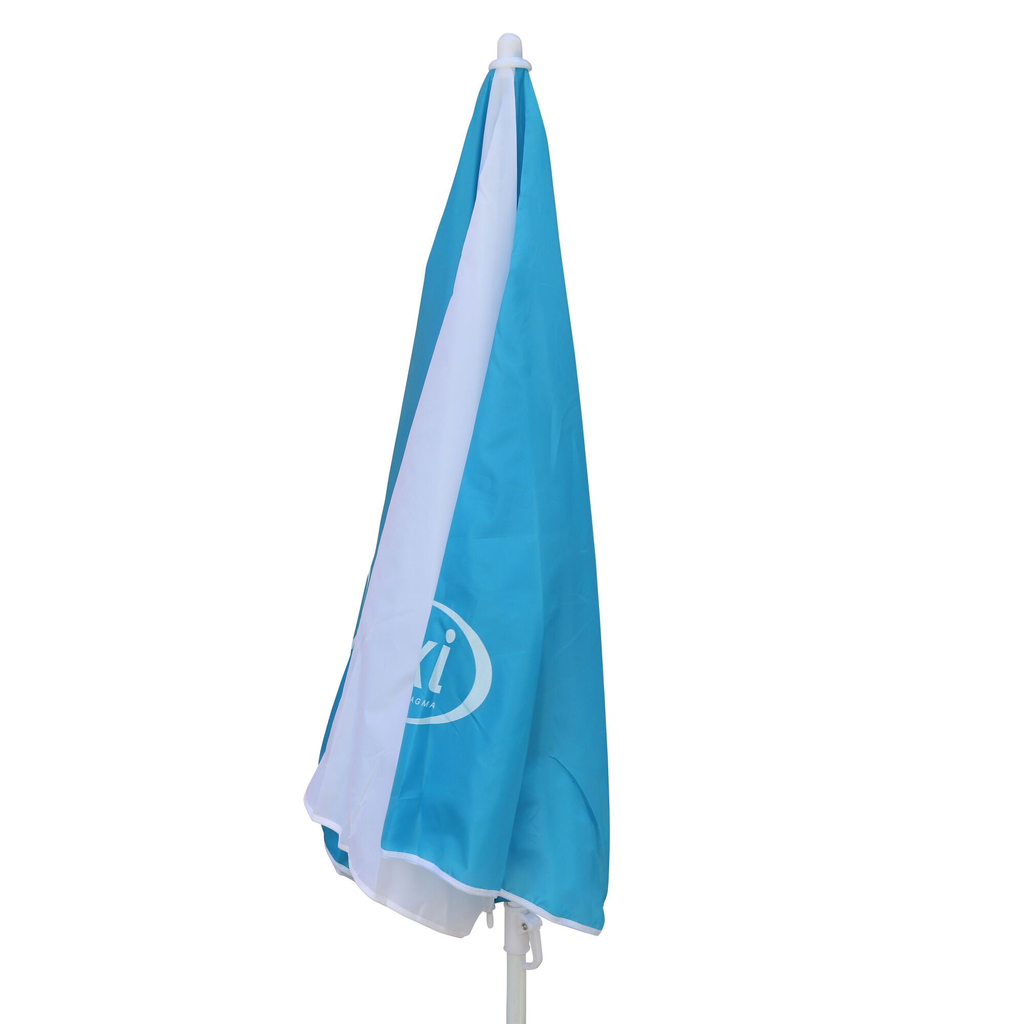 AXI Parasol âŒ€125 cm - Blauw/wit