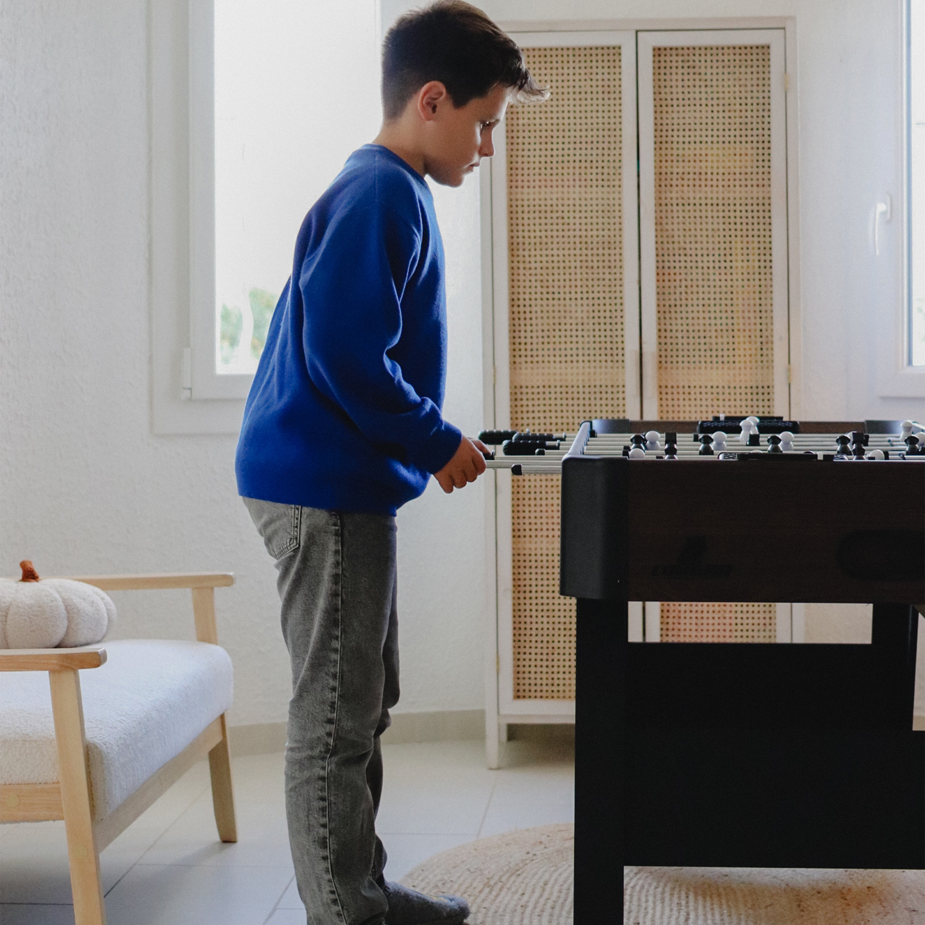 Cougar Striker Football Table Dark Brown/Black