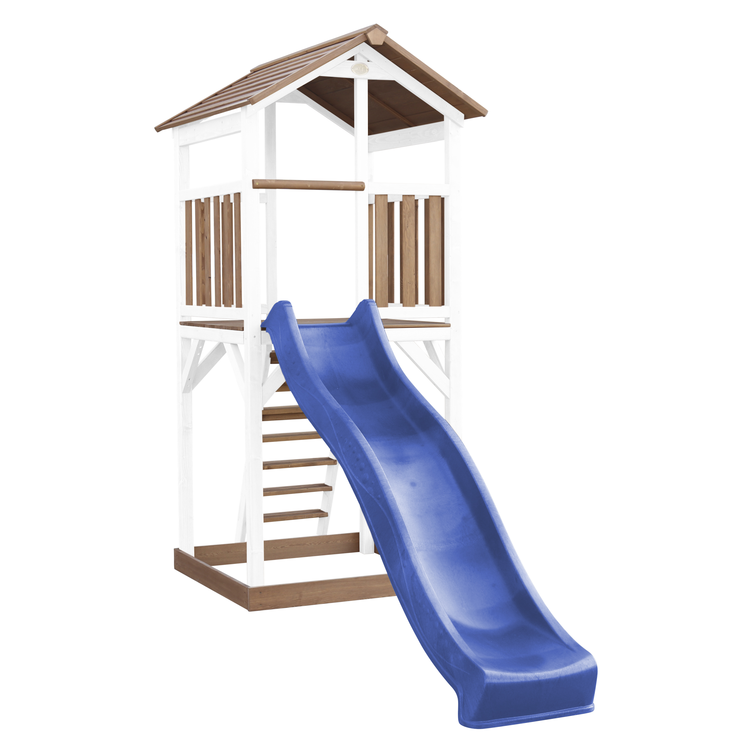 AXI Beach Tower Brown/White - Blue Slide