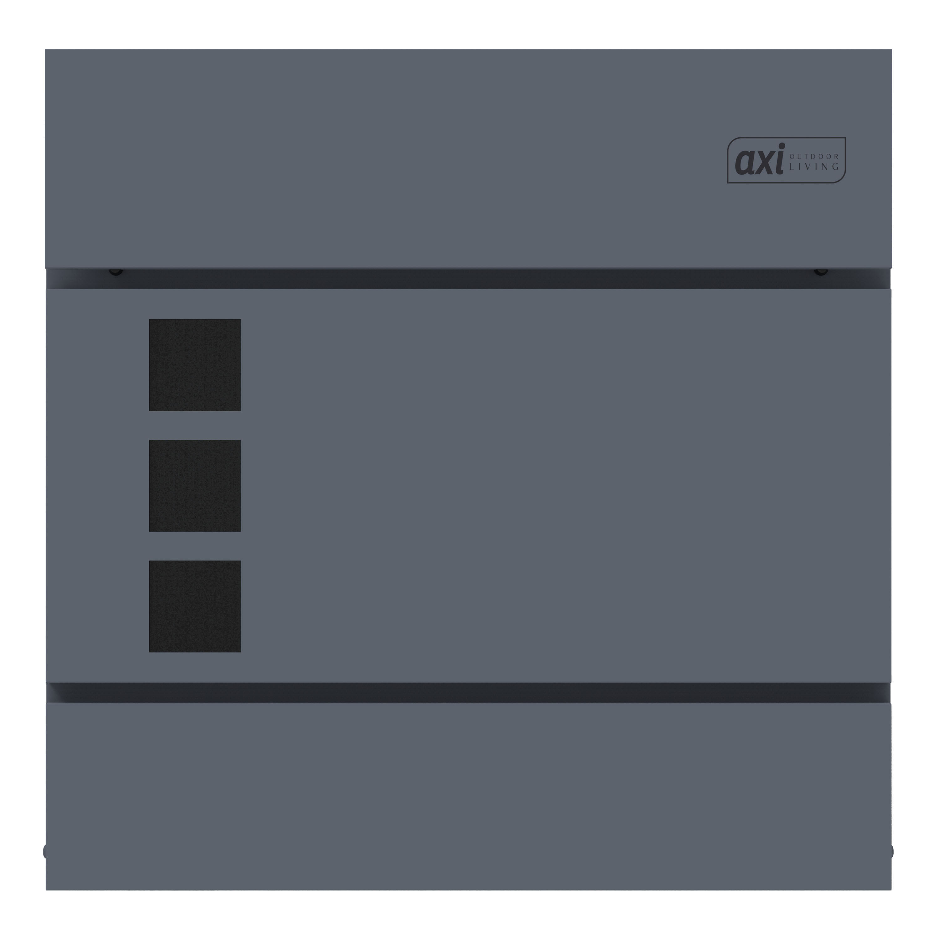 AXI Jonas Metal Letterbox Anthracite