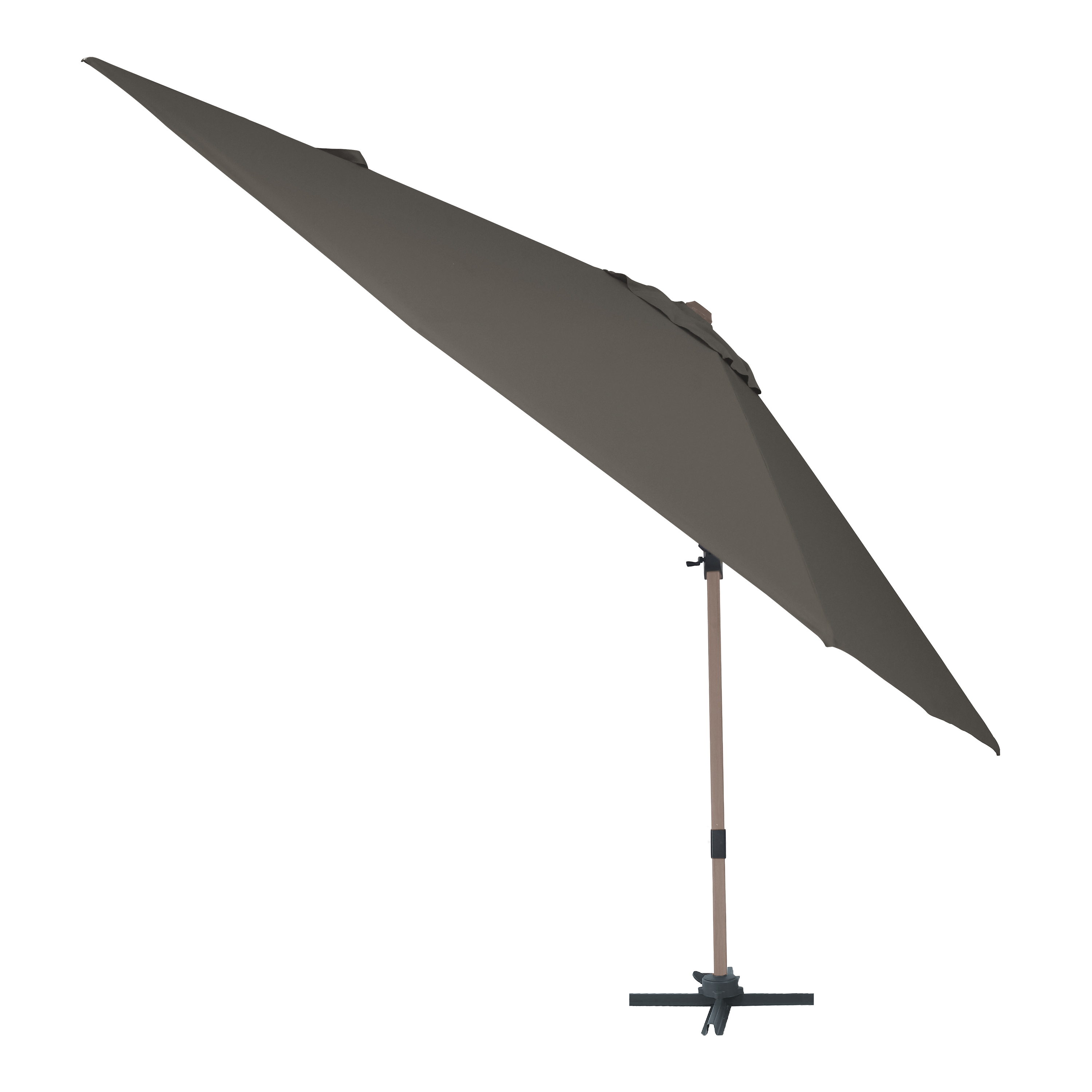 AXI Alina Cantilever Parasol 300x300cm Oak-look/Taupe