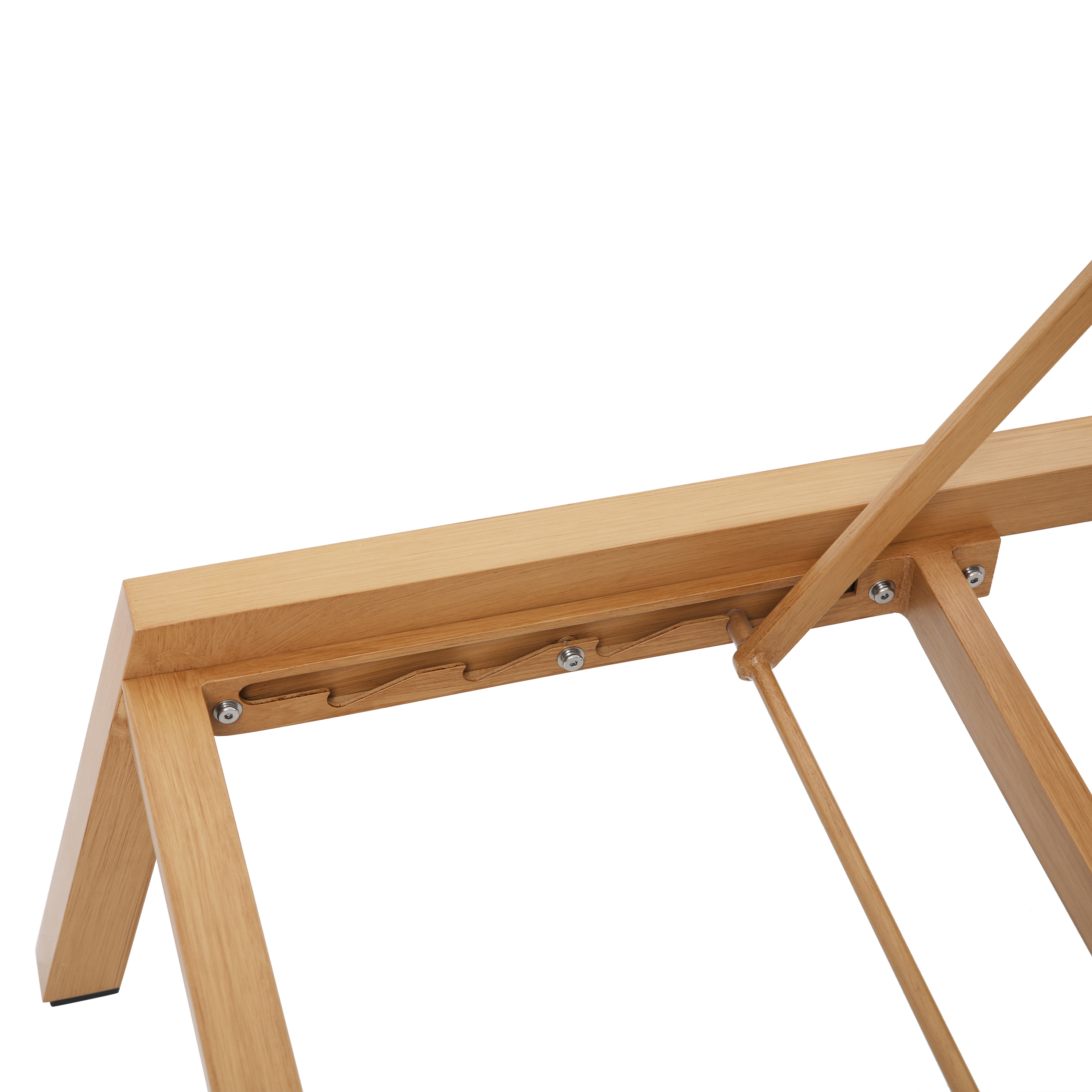 AXI Logan Ligbed Houtlook/antraciet