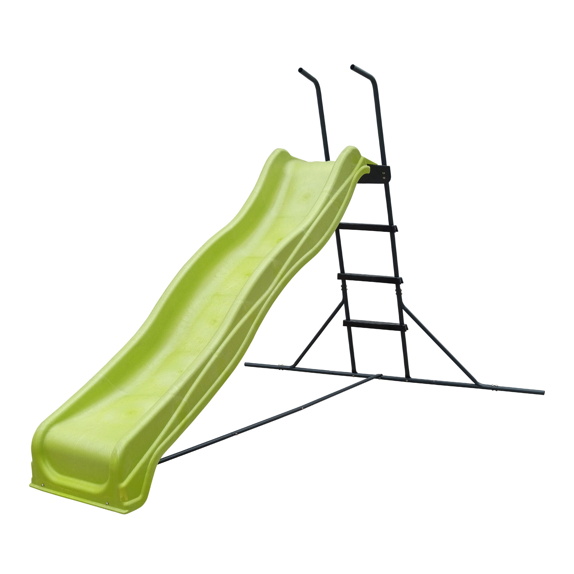 AXI Vrijstaande Glijbaan 220cm Limoen groen/antraciet-8717973931225 AXI Vrijstaande Glijbaan 220cm Limoen groen/antraciet