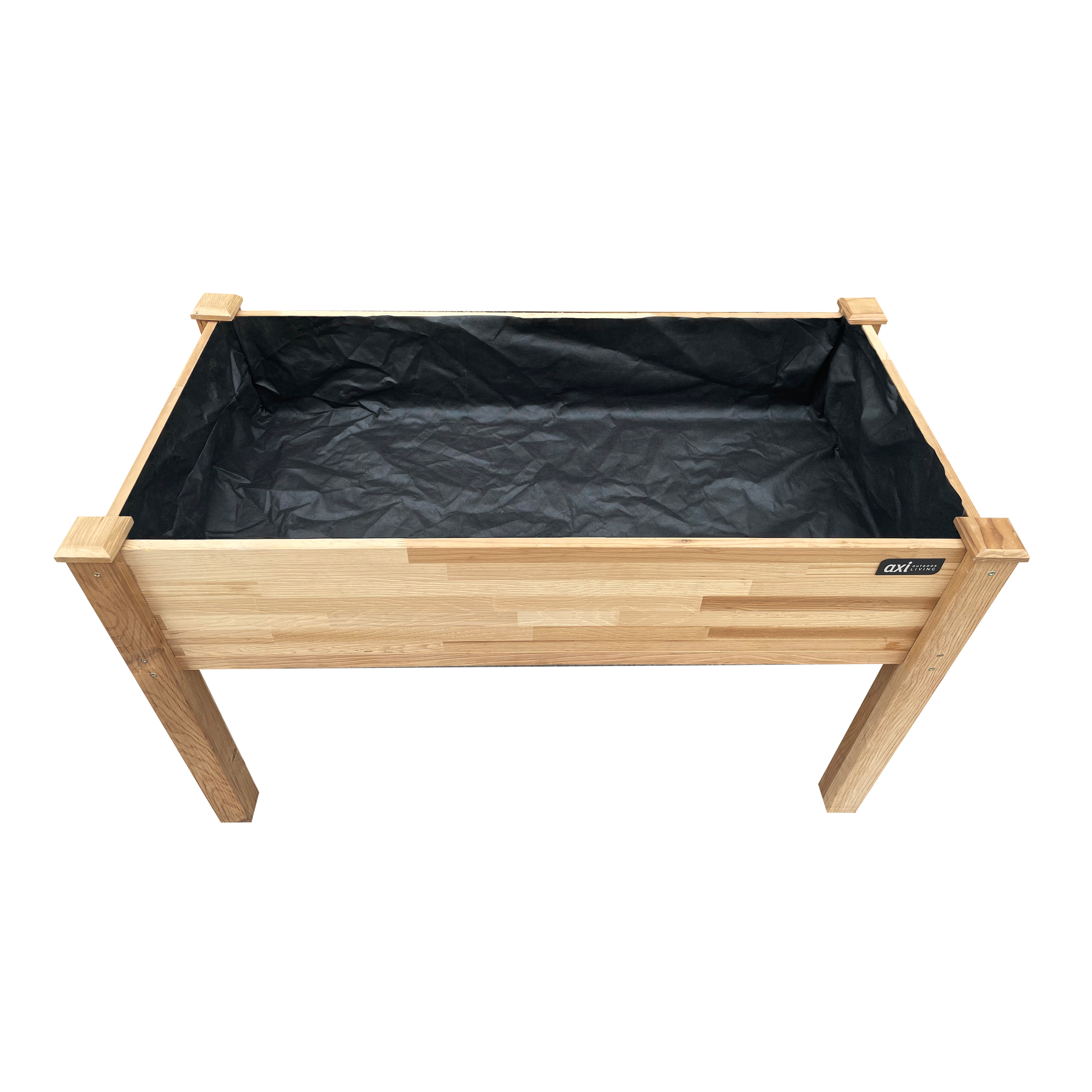 AXI Raised Planter Brown-8720365066498 AXI Raised Planter Brown