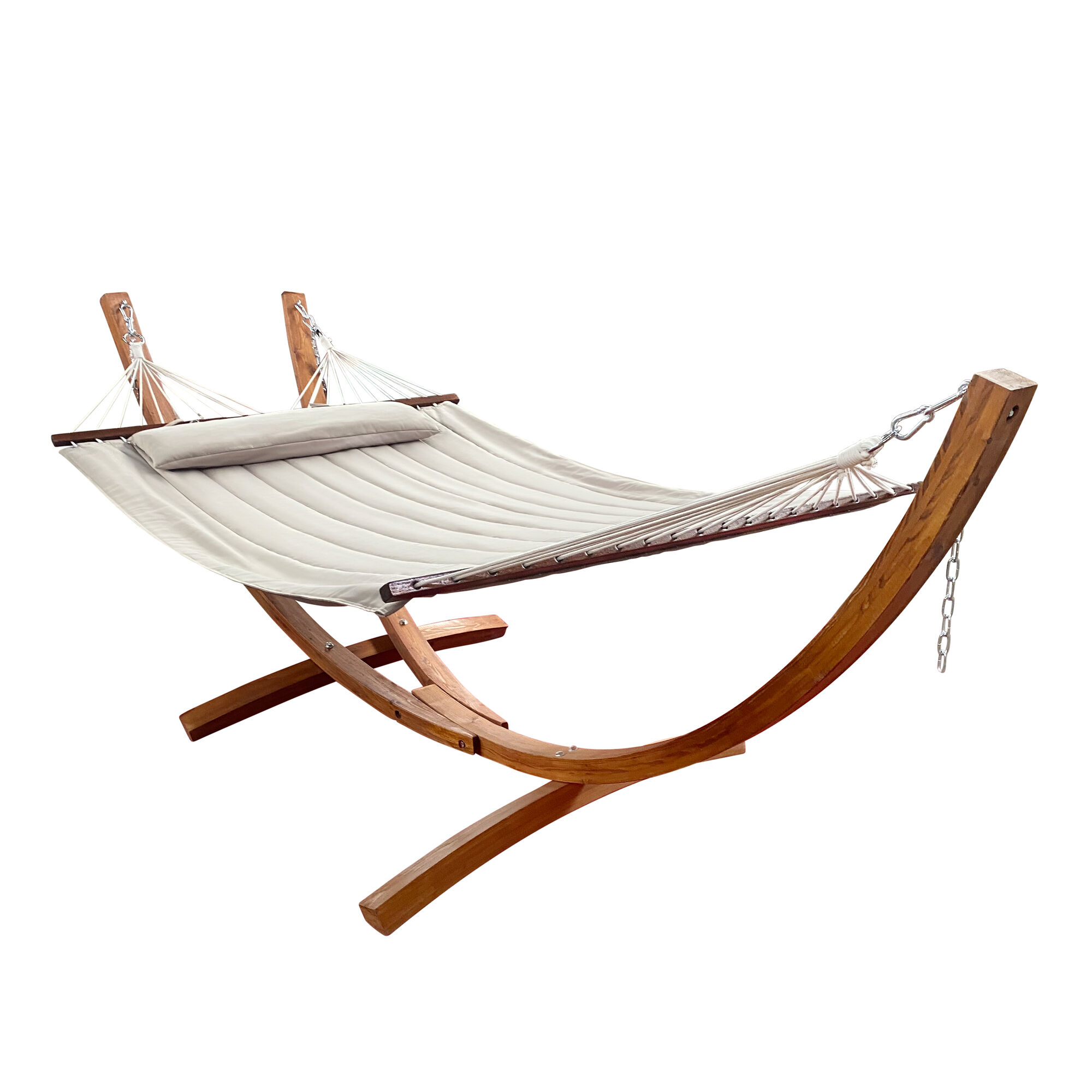 AXI Hawaii Hængekøje Sæt - Hængekøje med træramme - Beige