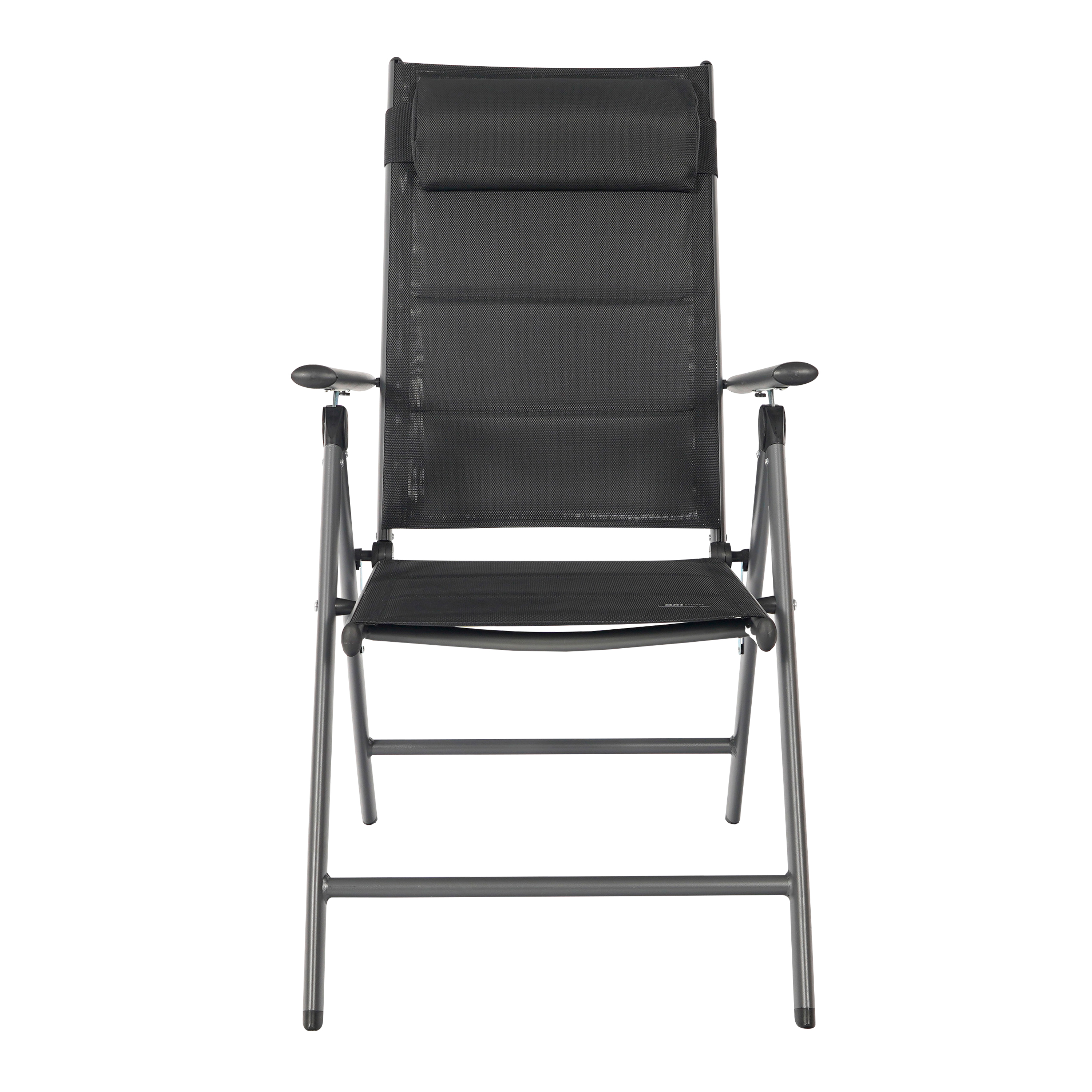 AXI Mack Camping Chair Anthracite/Black – Set 2 pieces