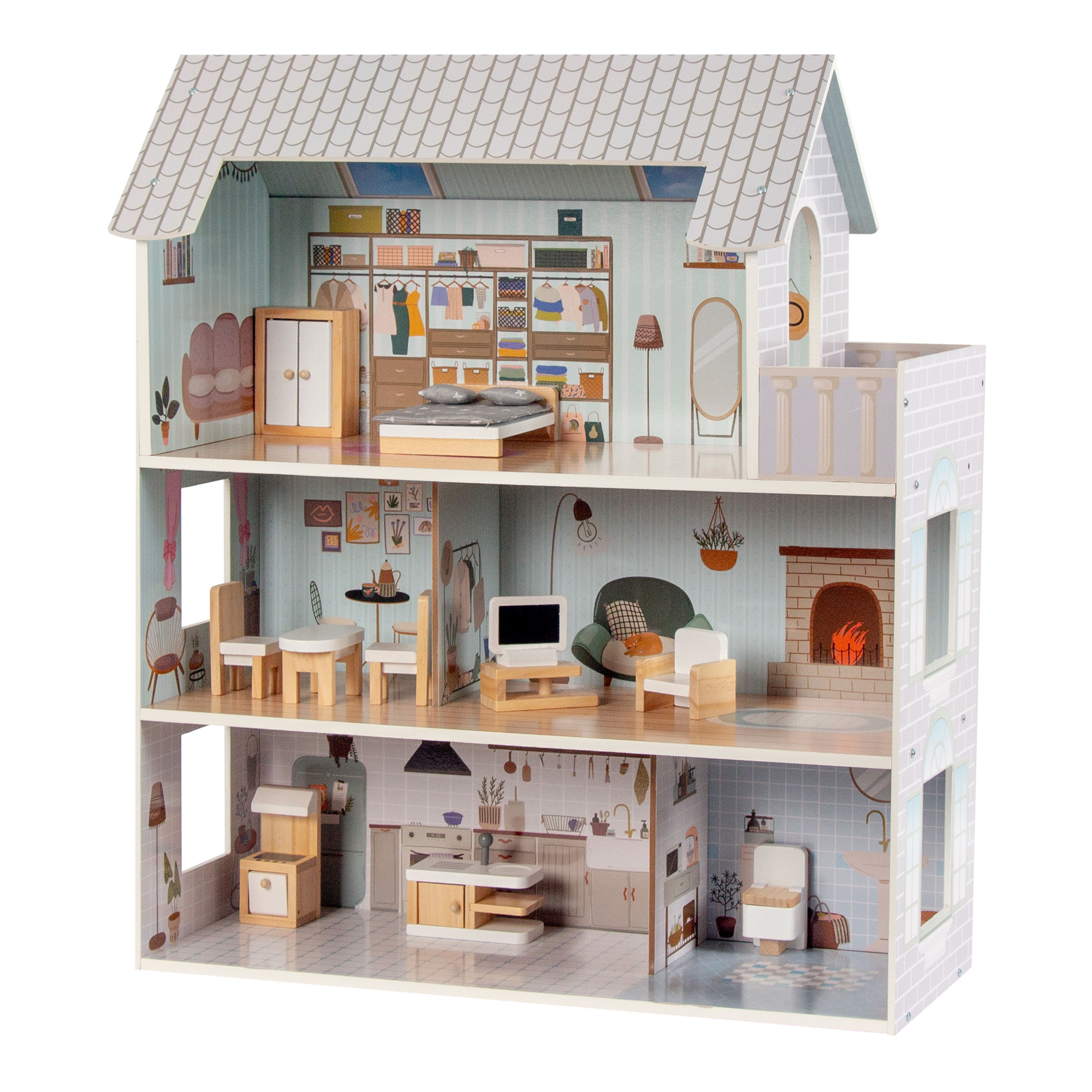 Sunny Yara Wooden Dollhouse