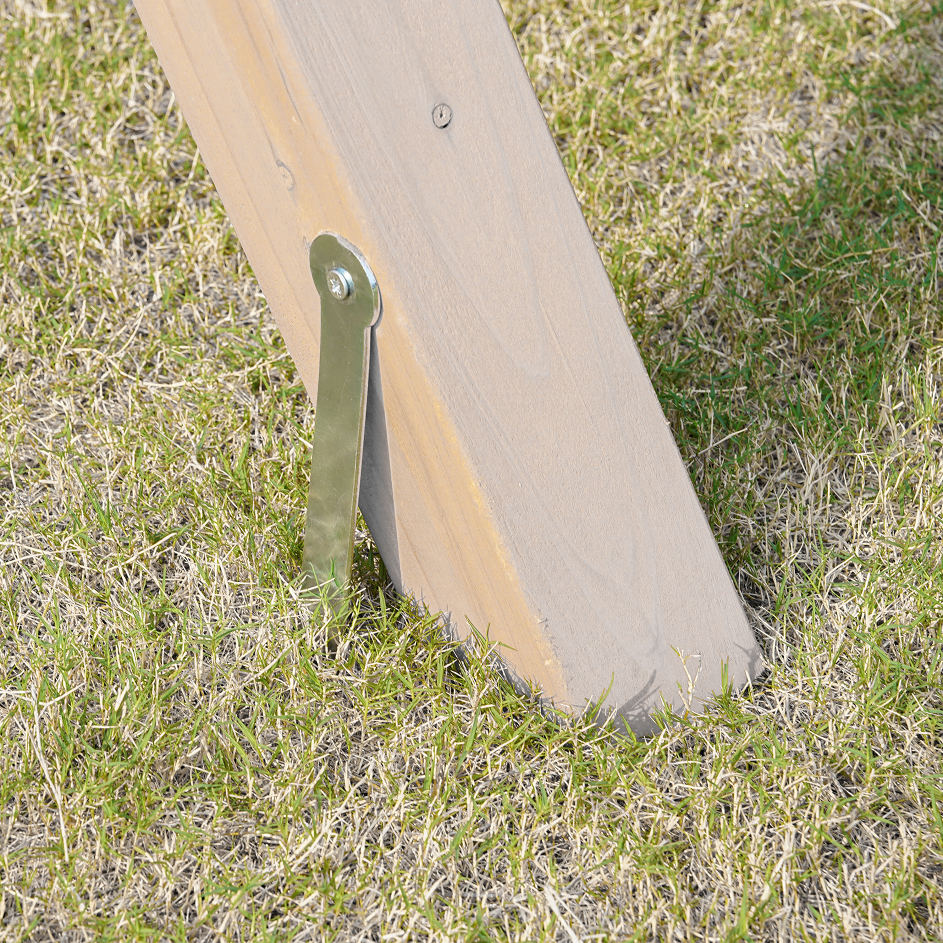 AXI Timo Mini Climbing Frame with Baby Swing, Climbing Wall and Chalkboard – Cream Slide