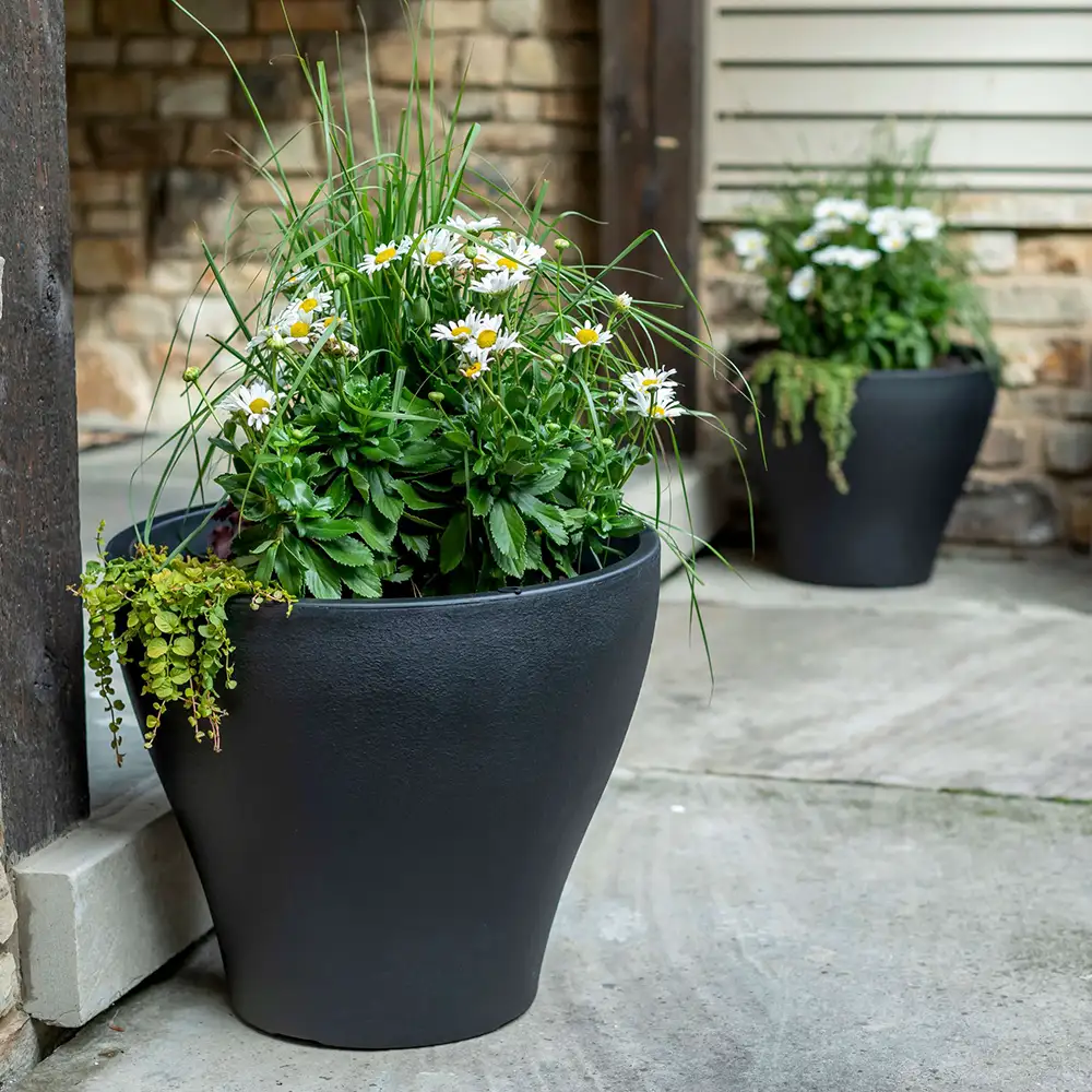 Step2 Fernway Bloempot - Onyx Zwart