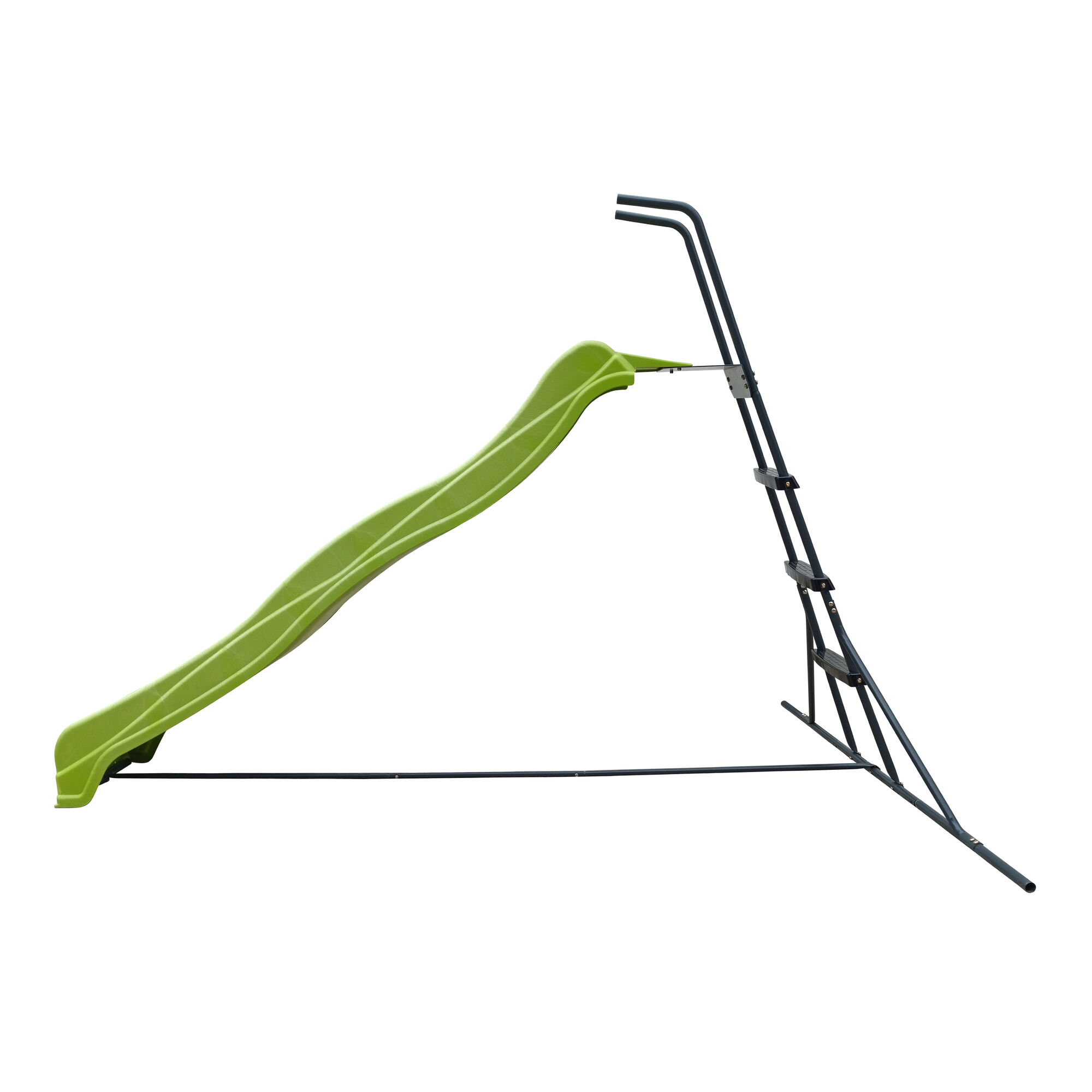 AXI Vrijstaande Glijbaan 220cm Limoen groen/antraciet-8717973931225 AXI Vrijstaande Glijbaan 220cm Limoen groen/antraciet