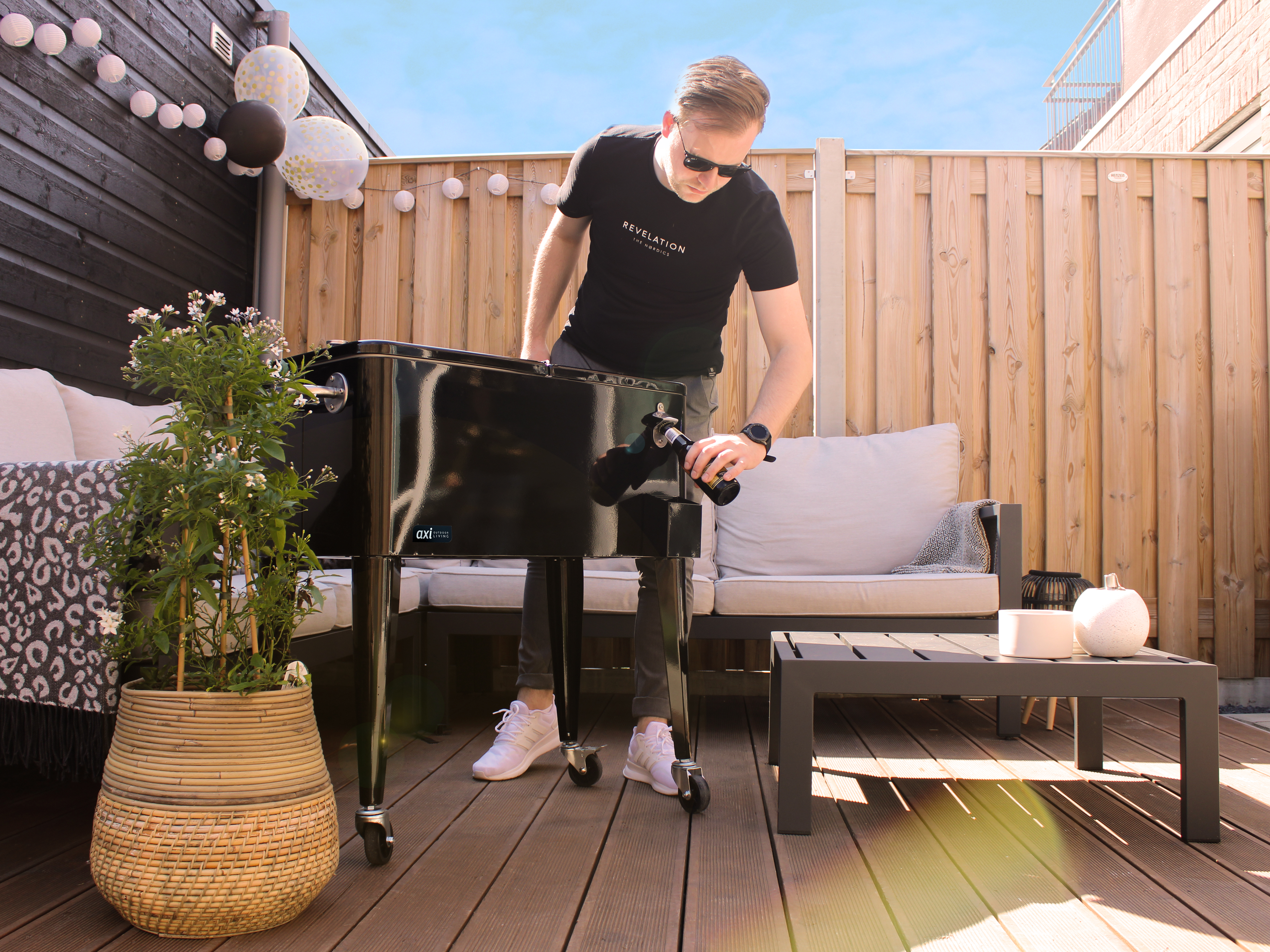 AXI Retro Cooler Zwart