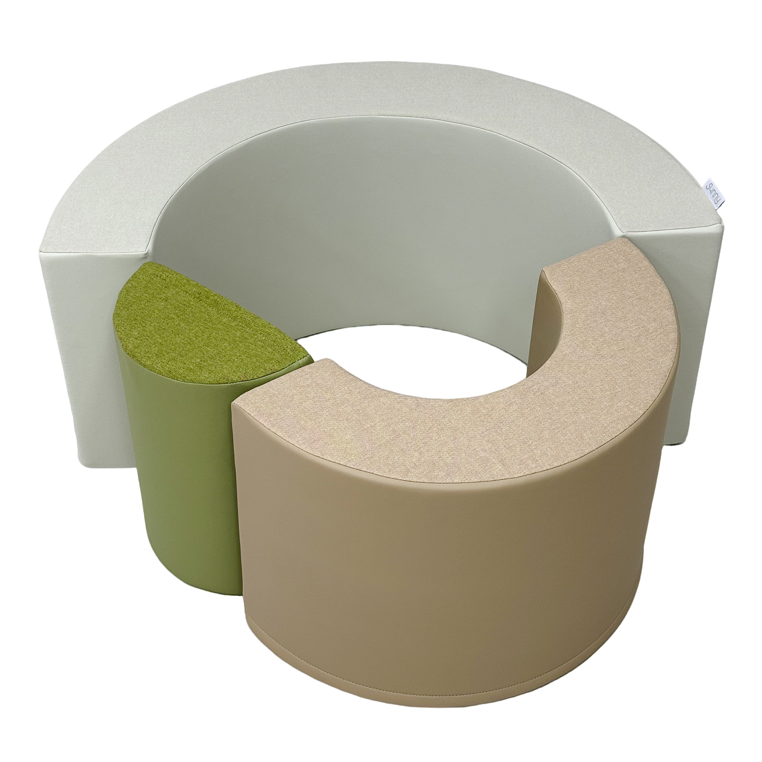 Sunny Seli Rainbow Foam Blocks – 3 Piece