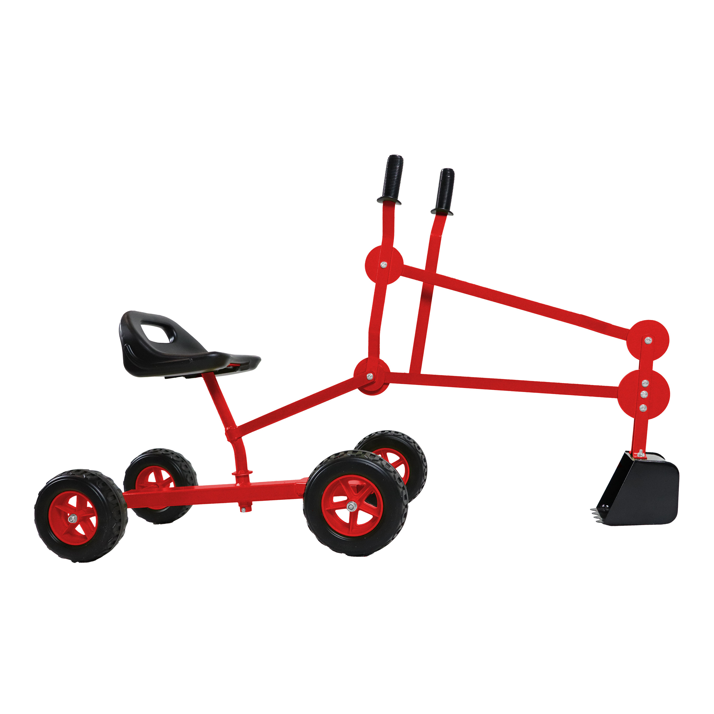AXI Dean the Sand Digger for the Sandbox with 4 wheels – Red/Black