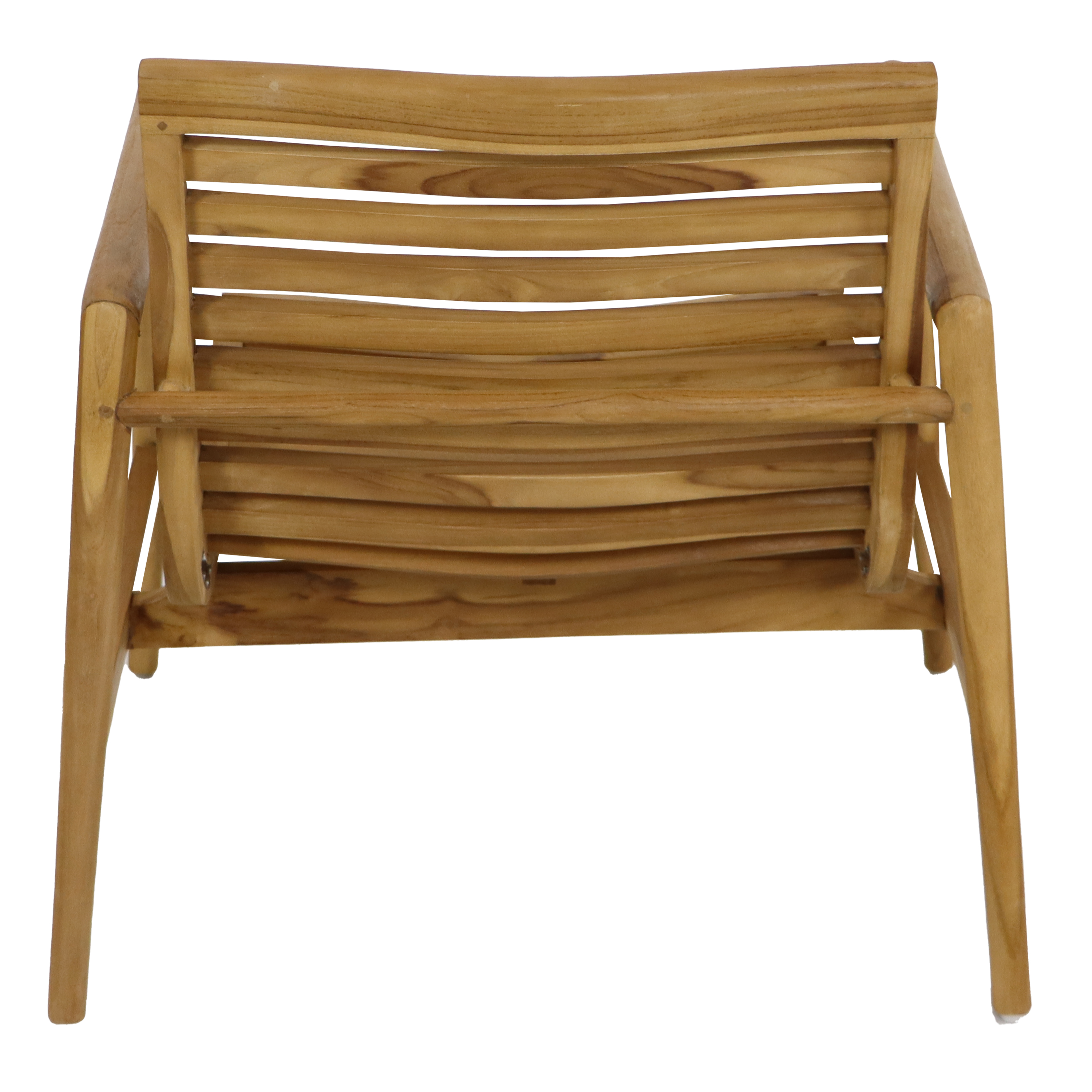 AXI June Lounge Set 4-piece with bench. table & 2 chairs - Teak/Cream-8720365066191 AXI June Lounge Set 4-piece with bench. table & 2 chairs - Teak/Cream