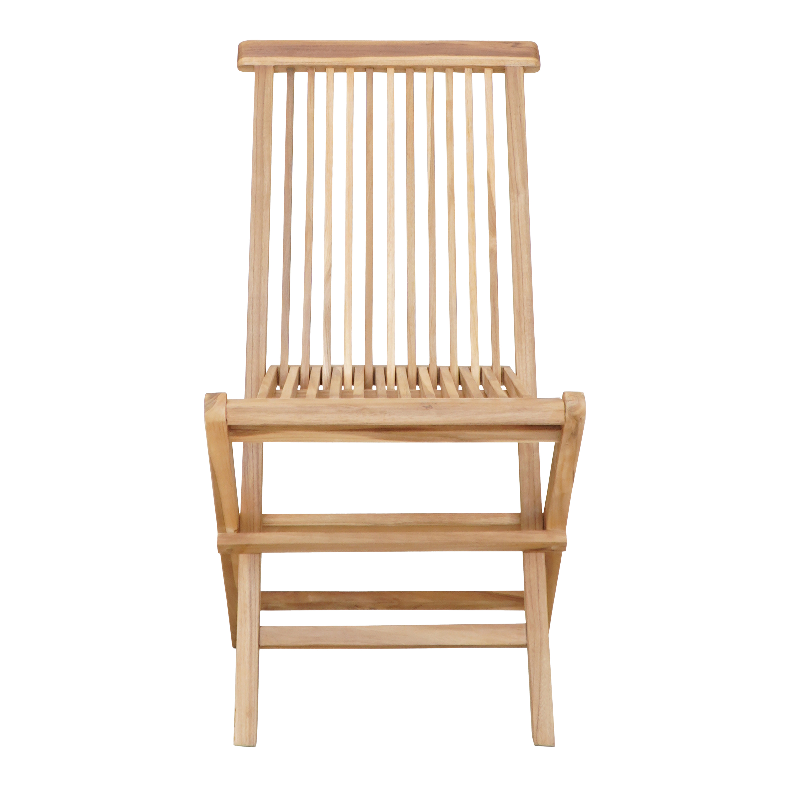 AXI Jules Teak Folding Chairs Brown – Set 2 pieces
